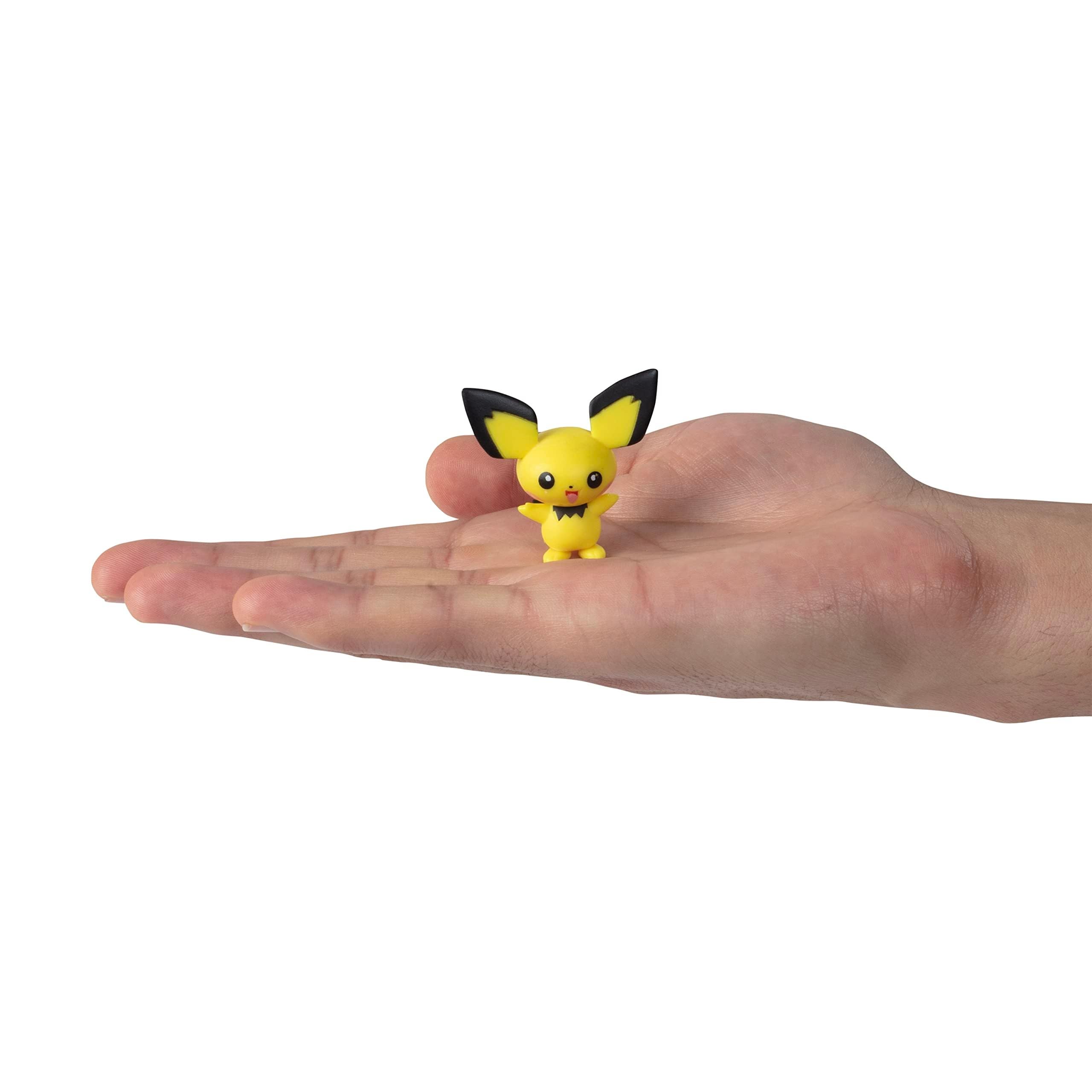 Foto 5 pulgar | Juego De Figuras De Combate Pokémon De 6 Piezas Con Pichu, Yamper Y Más - Venta Internacional.