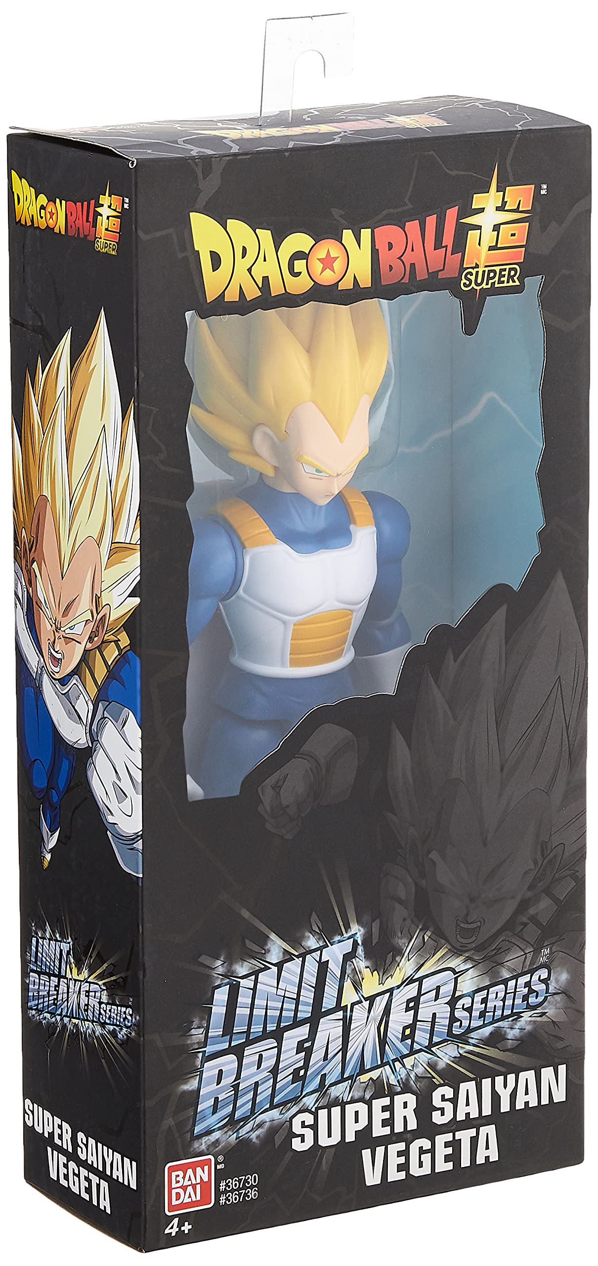 Foto 4 pulgar | Figura De Acción Dragon Ball Super Super Saiyan Vegeta 30 Cm - Venta Internacional.