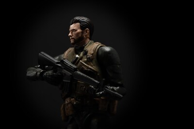 Foto 2 | Figura De Acción Call Of Duty Alex Mason 16,5 Cm Con Accesorios - Venta Internacional.