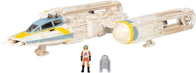 Foto 1 | Ala En Y De Toy Star Wars Micro Galaxy Squadron Gold Para Líder - Venta Internacional.