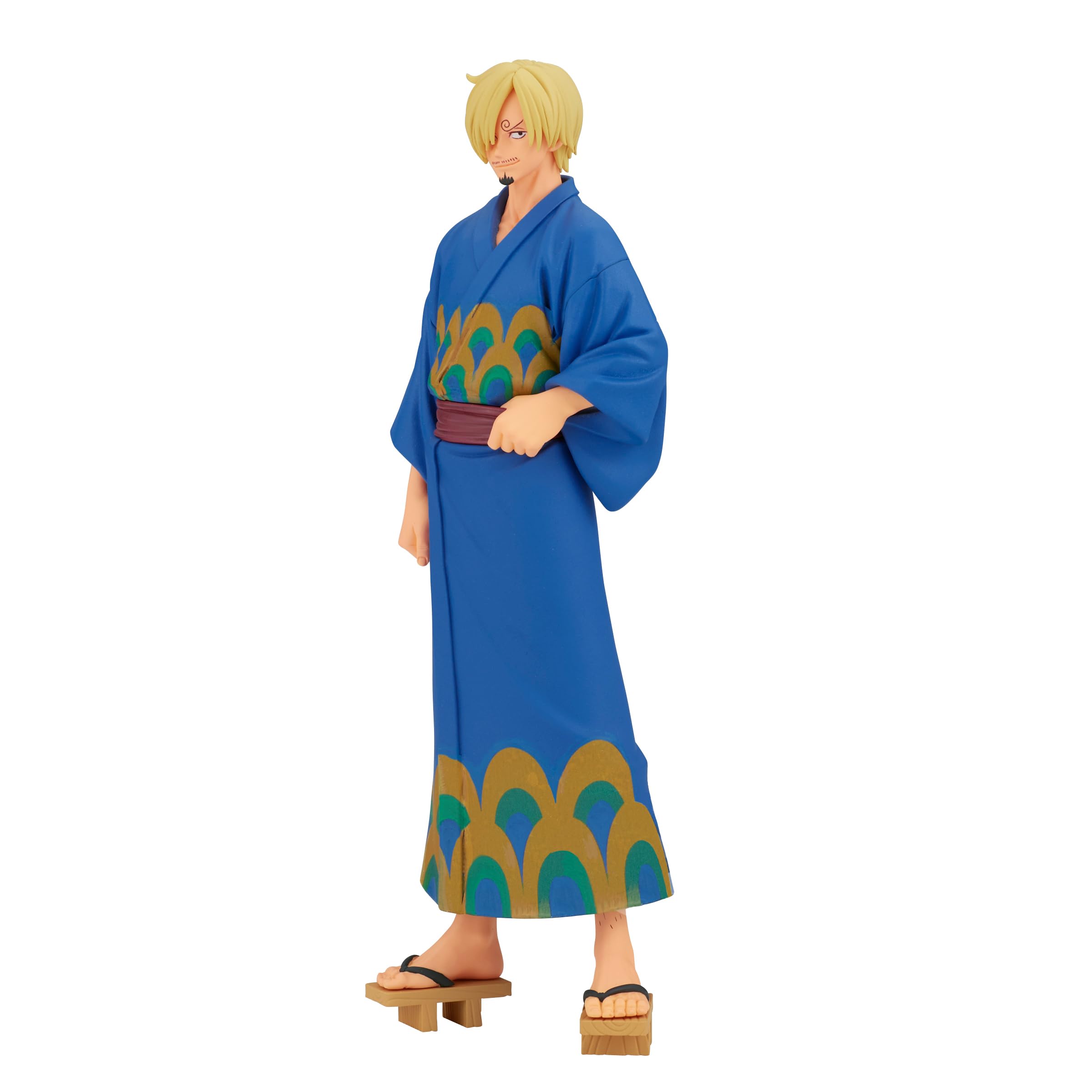 Foto 2 pulgar | Figura Banpresto de Una Sola Pieza Wanokuni Sanji Yukata Versión 16.7 Cm - Venta Internacional