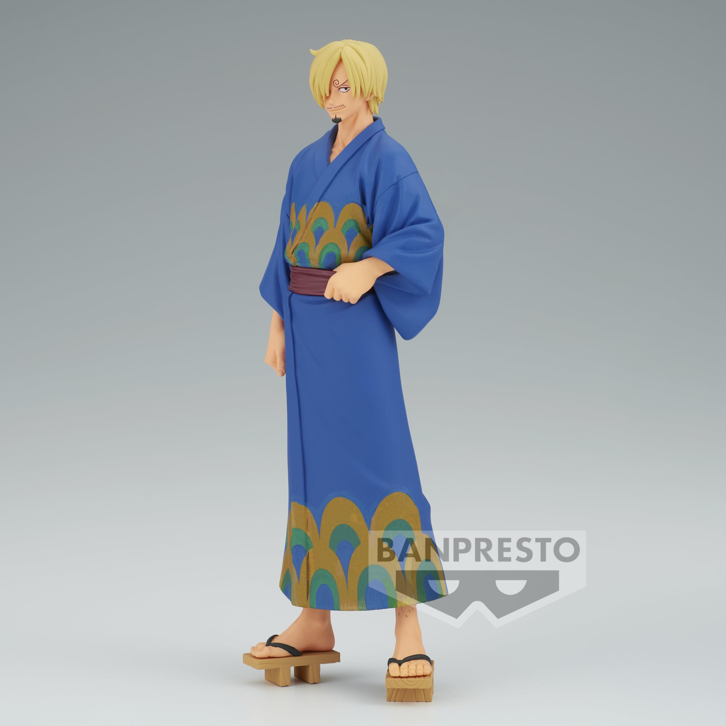 Foto 4 pulgar | Figura Banpresto de Una Sola Pieza Wanokuni Sanji Yukata Versión 16.7 Cm - Venta Internacional