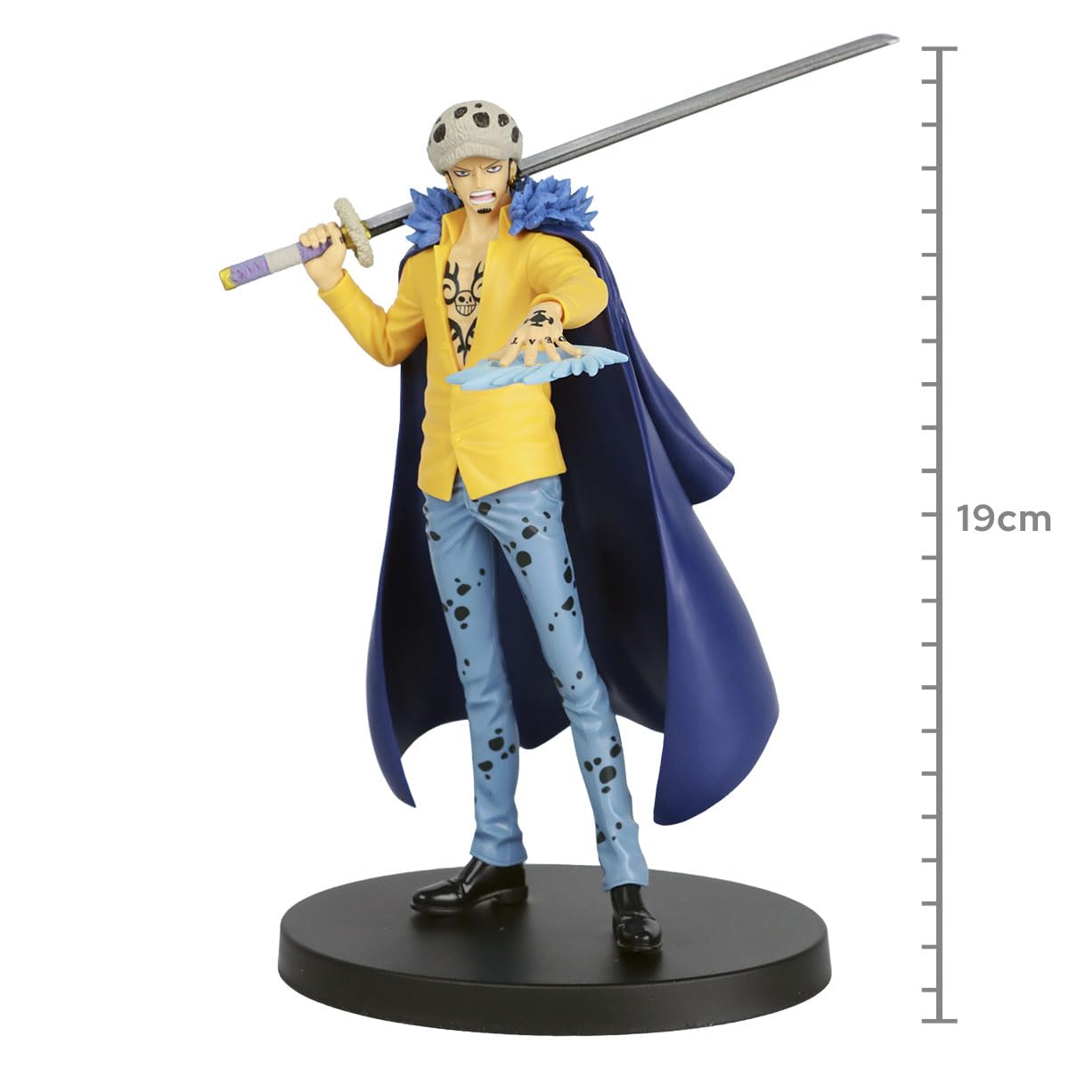 Foto 4 pulgar | Figura Banpresto One Piece Trafalgar Law The Grandline - Venta Internacional
