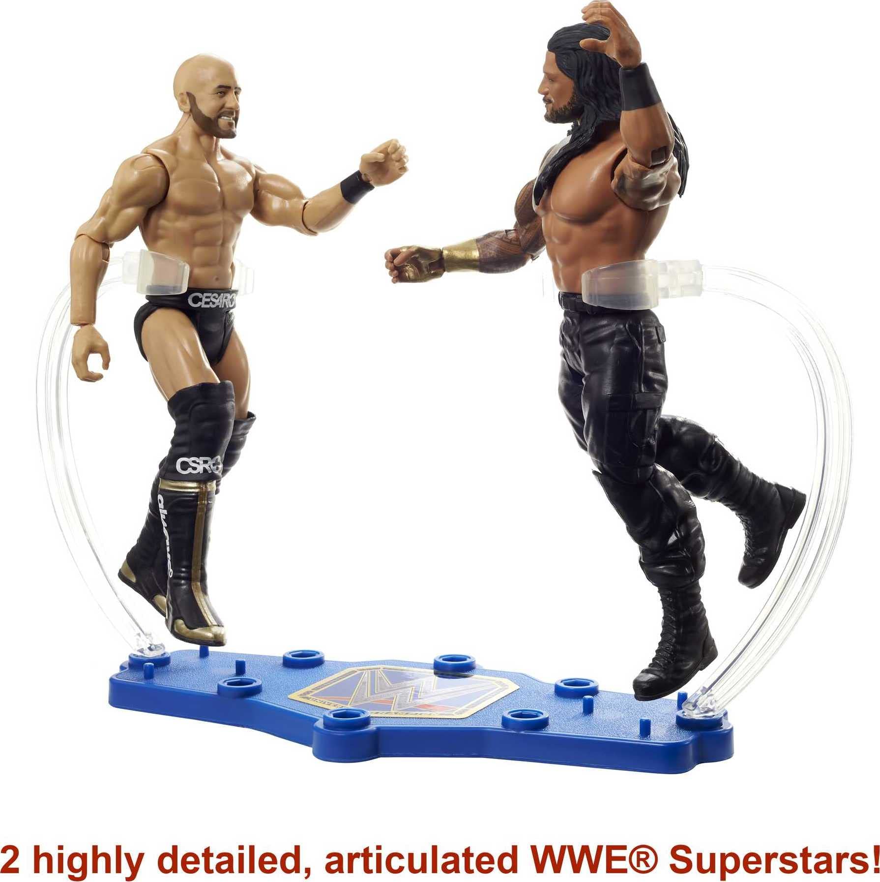 Foto 4 pulgar | Roman Reigns de la WWE contra Cesaro - Venta Internacional