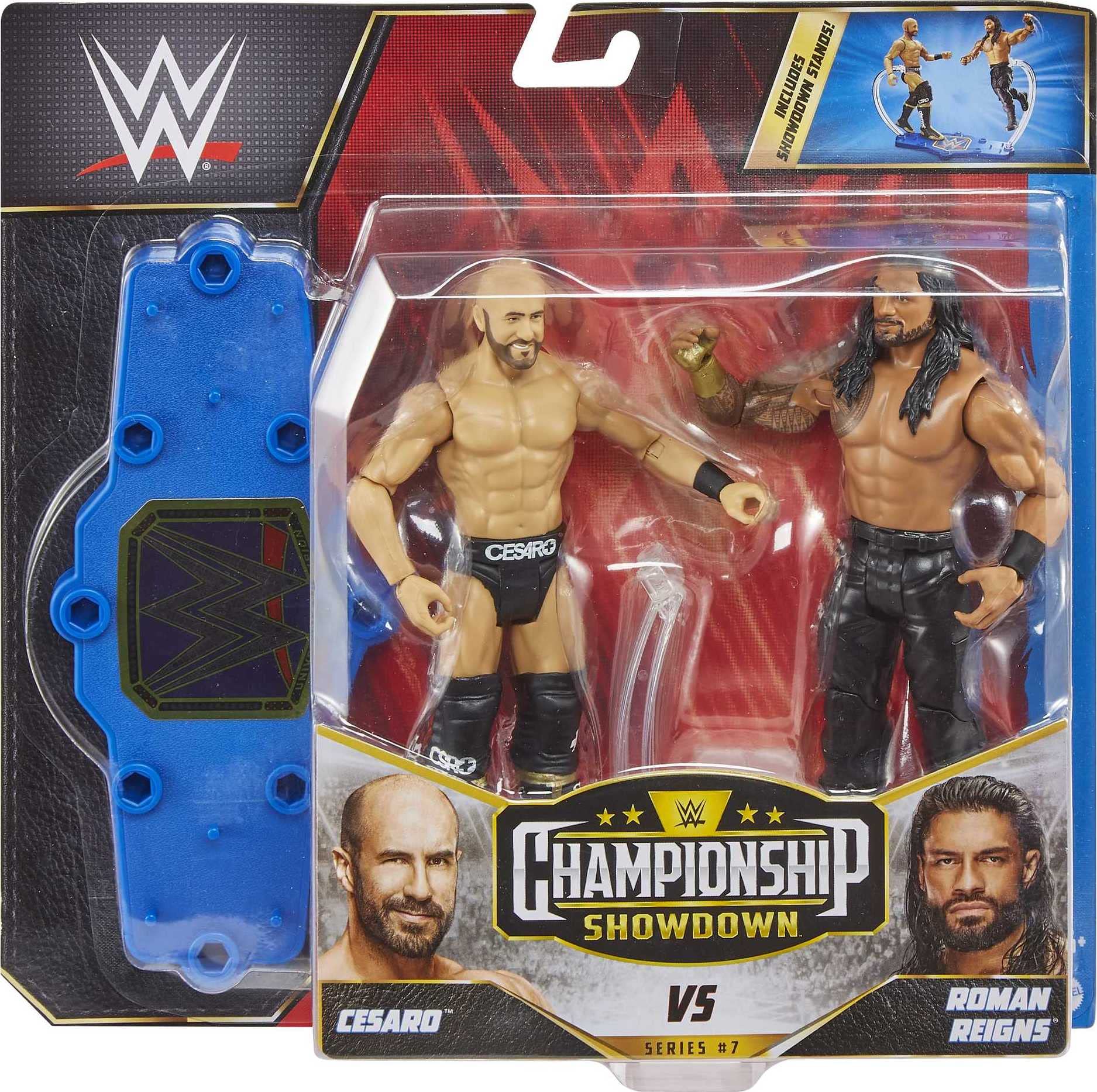 Foto 7 pulgar | Roman Reigns de la WWE contra Cesaro - Venta Internacional