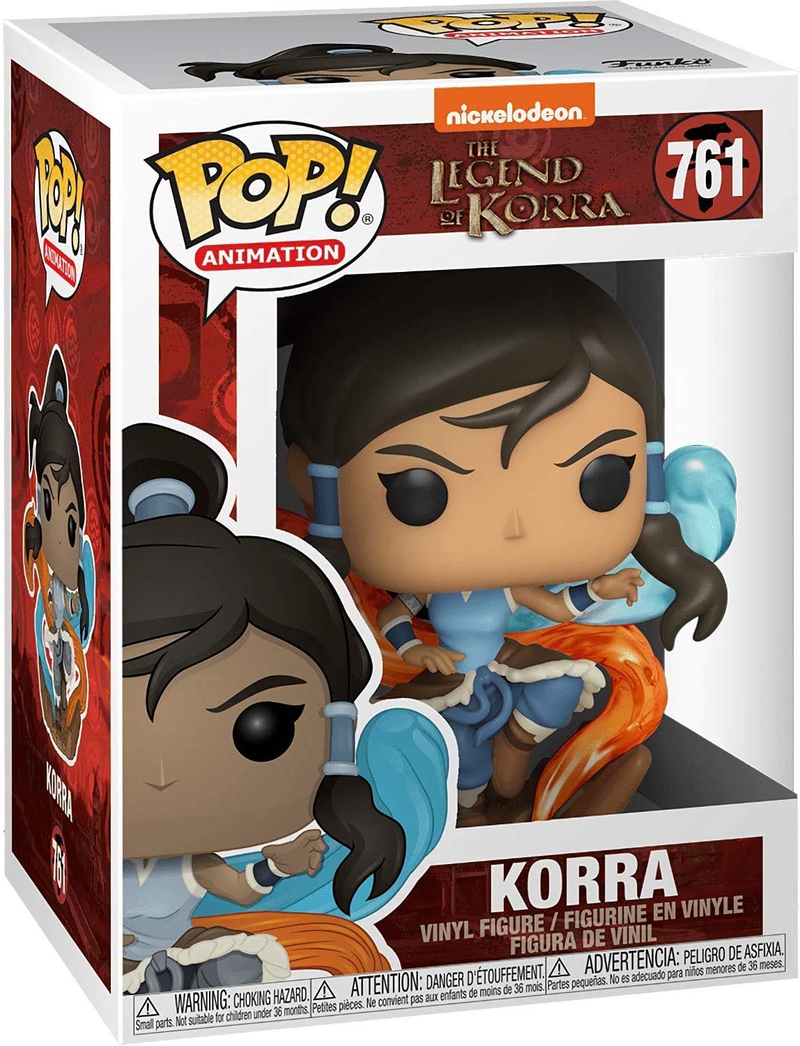 Foto 4 pulgar | Figura Funko Pop Legend Of Korra Korra con Caja - Venta Internacional