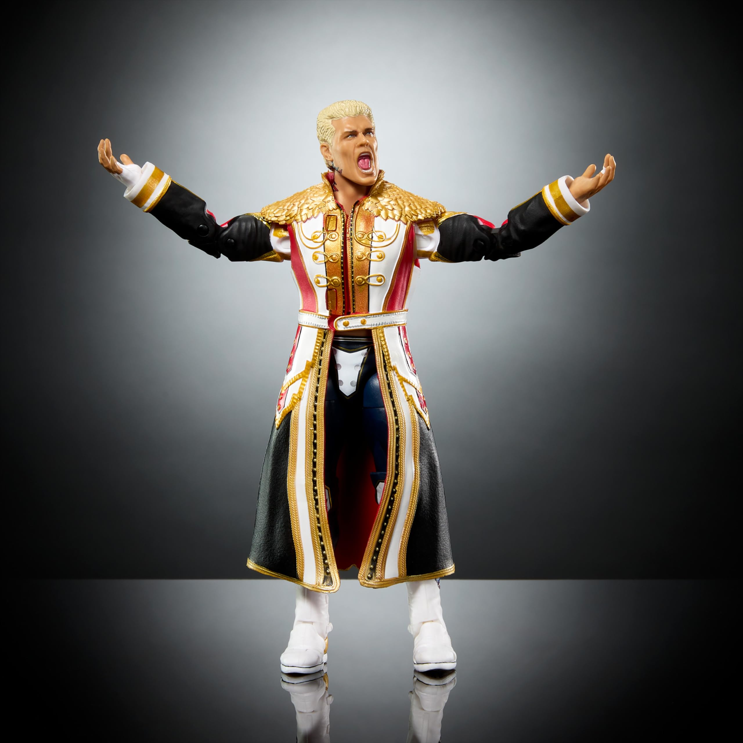 Foto 2 | Figura de Acción Mattel WWE Ultimate Edition Cody Rhodes de 6 Pulgadas - Venta Internacional
