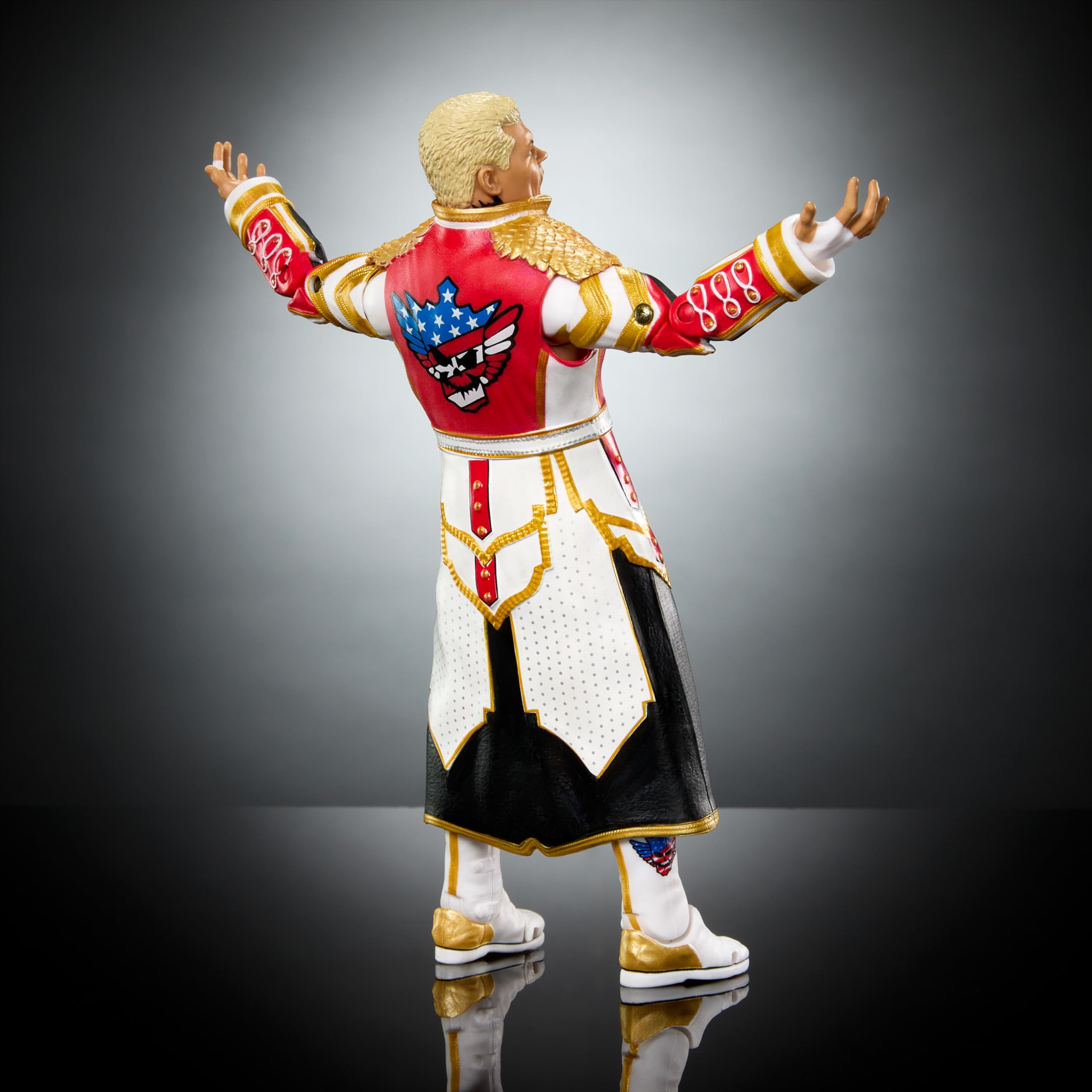 Foto 6 pulgar | Figura de Acción Mattel WWE Ultimate Edition Cody Rhodes de 6 Pulgadas - Venta Internacional