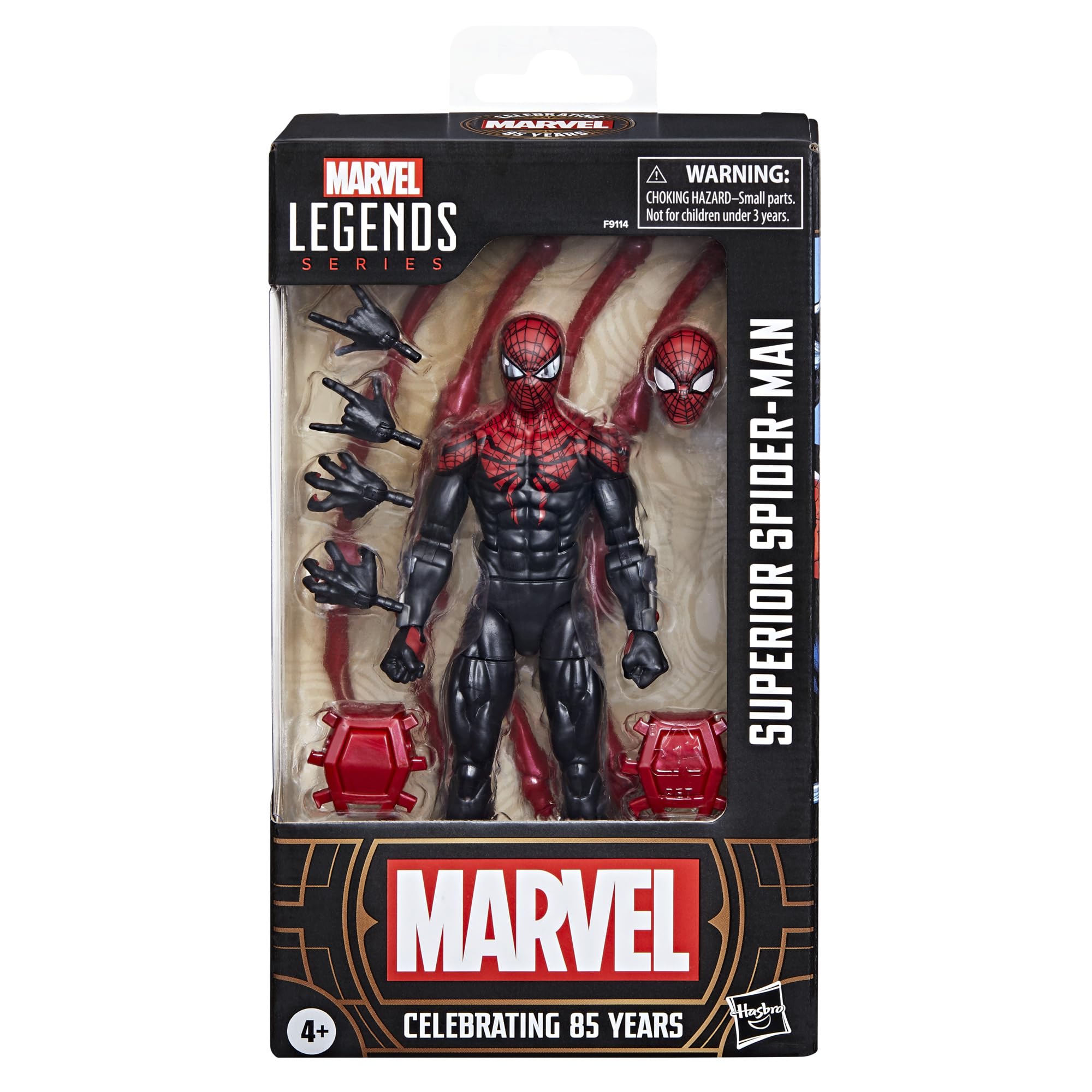 Foto 3 pulgar | Figura de Acción Marvel Legends Series Superior Spider-Man - Venta Internacional