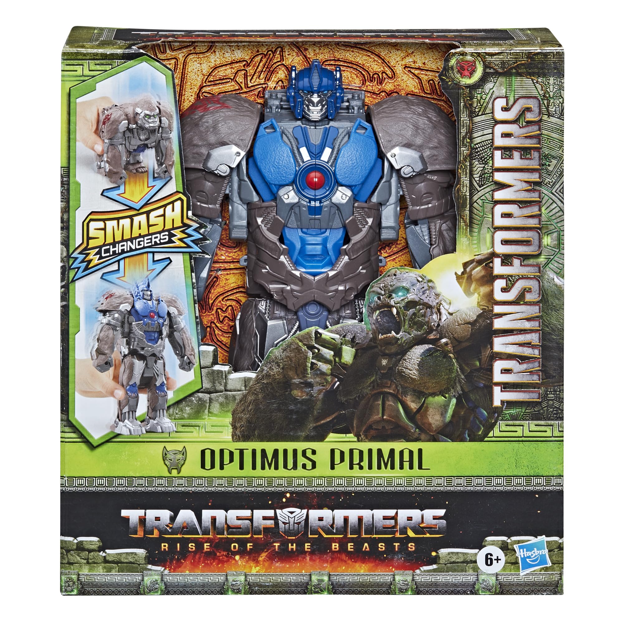 Foto 3 pulgar | Figura de Acción Transformers Smash Changer Optimus Primal - Venta Internacional