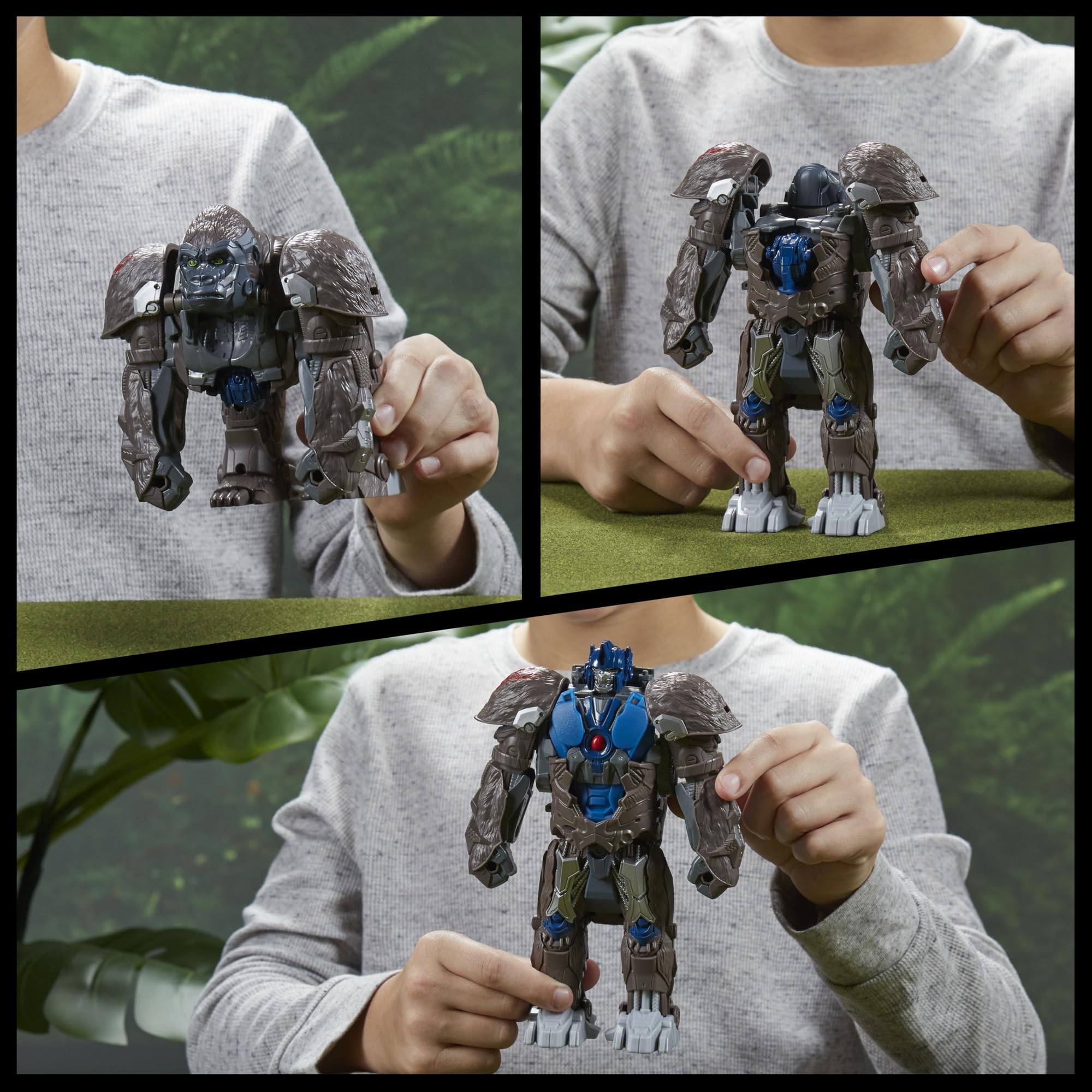 Foto 4 pulgar | Figura de Acción Transformers Smash Changer Optimus Primal - Venta Internacional