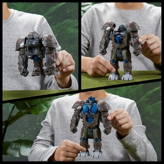 Foto 3 | Figura de Acción Transformers Smash Changer Optimus Primal - Venta Internacional