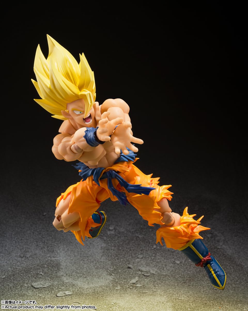 Foto 3 pulgar | Figura De Acción Tamashii Nations Dragon Ball Z Super Saiyan So - Venta Internacional.