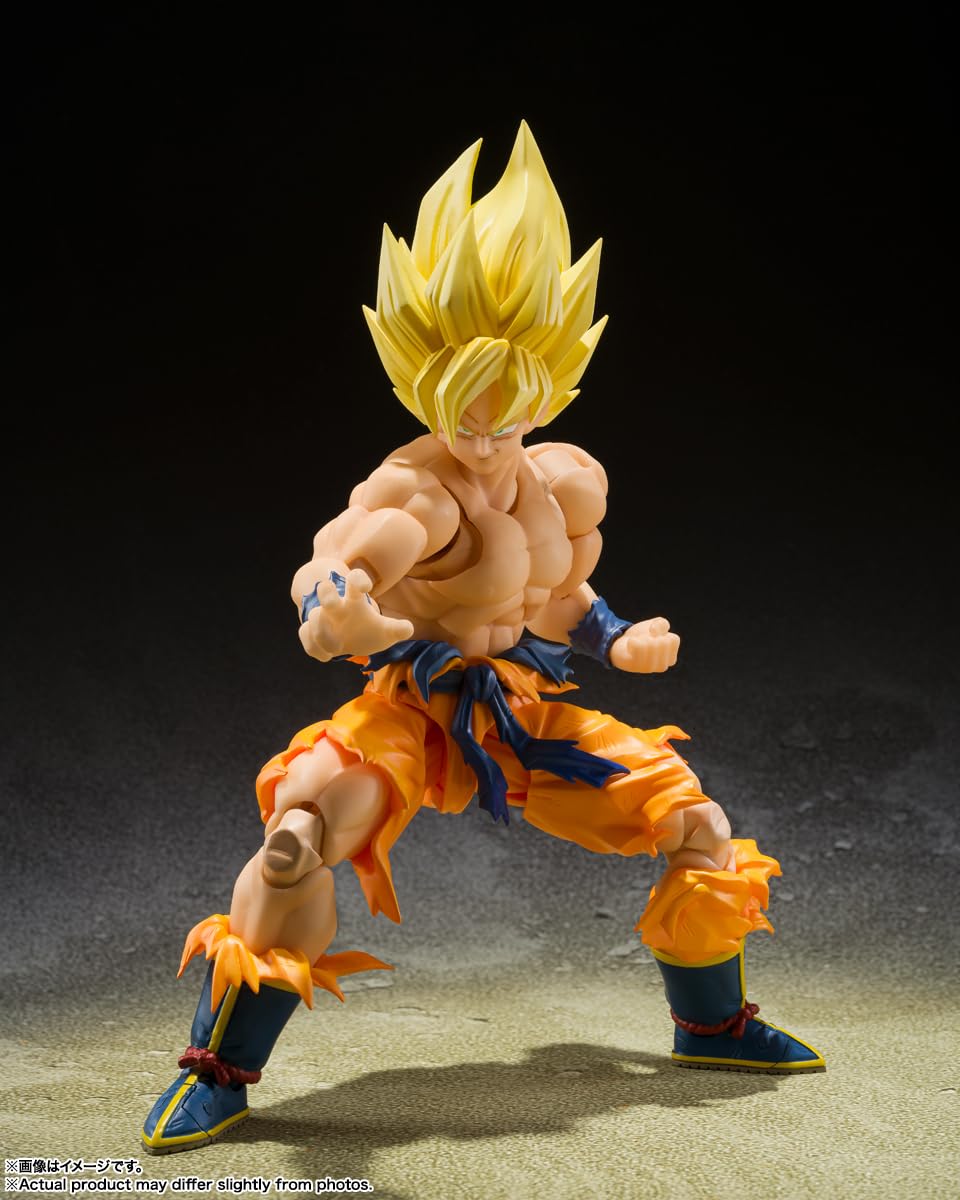 Foto 5 pulgar | Figura De Acción Tamashii Nations Dragon Ball Z Super Saiyan So - Venta Internacional.