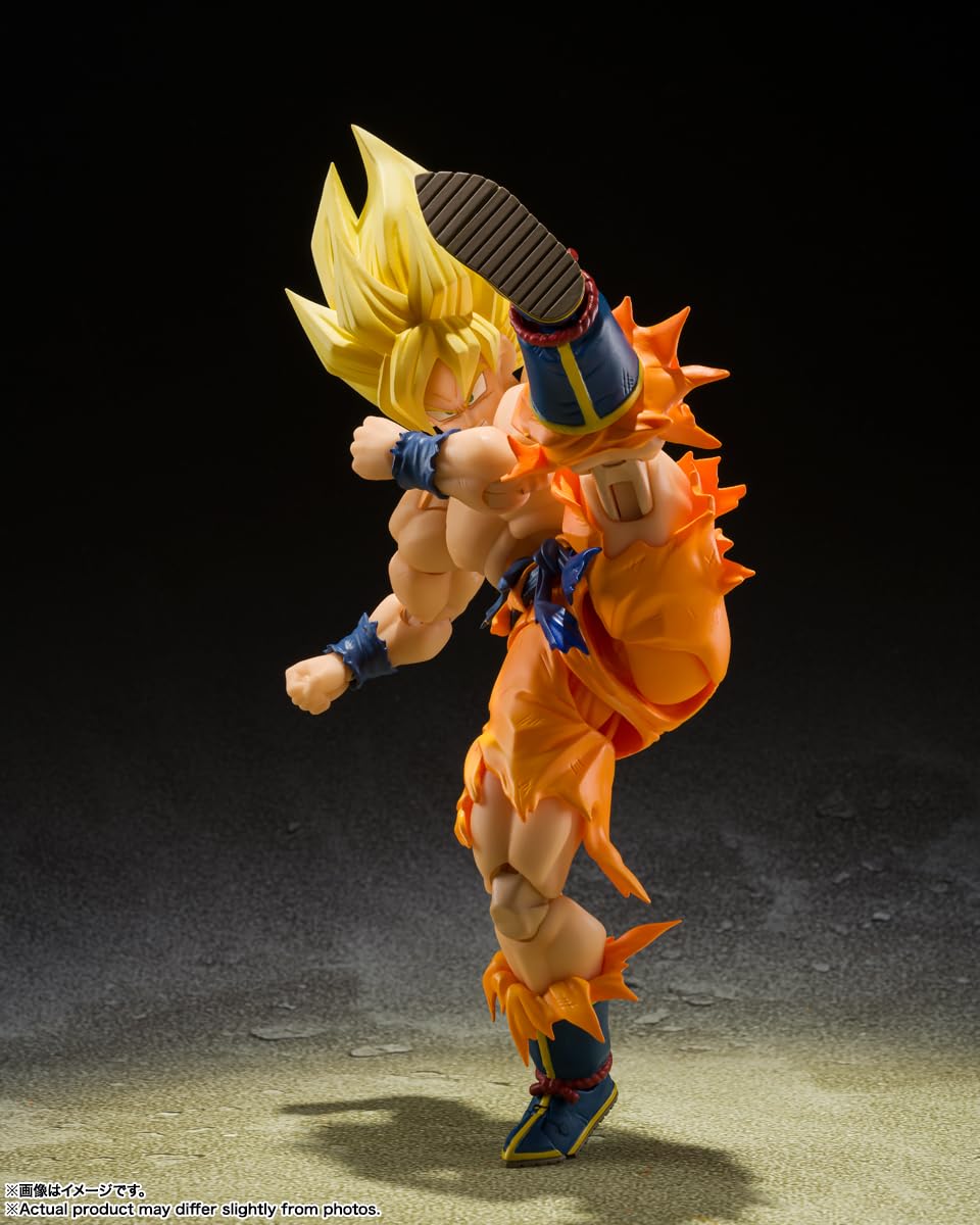Foto 6 pulgar | Figura De Acción Tamashii Nations Dragon Ball Z Super Saiyan So - Venta Internacional.