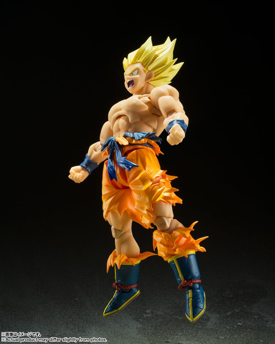 Foto 8 pulgar | Figura De Acción Tamashii Nations Dragon Ball Z Super Saiyan So - Venta Internacional.