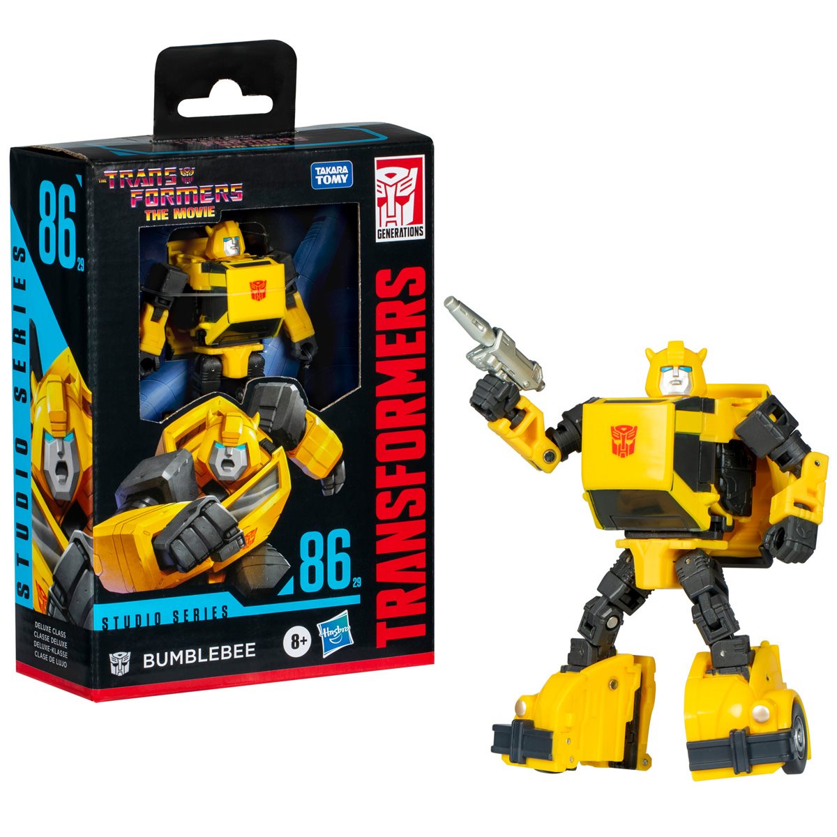 Foto 2 pulgar | Bumblebee Transformers Studio Series #86-29 Hasbro Clase Delujo , Se Transforma En 23 Pasos