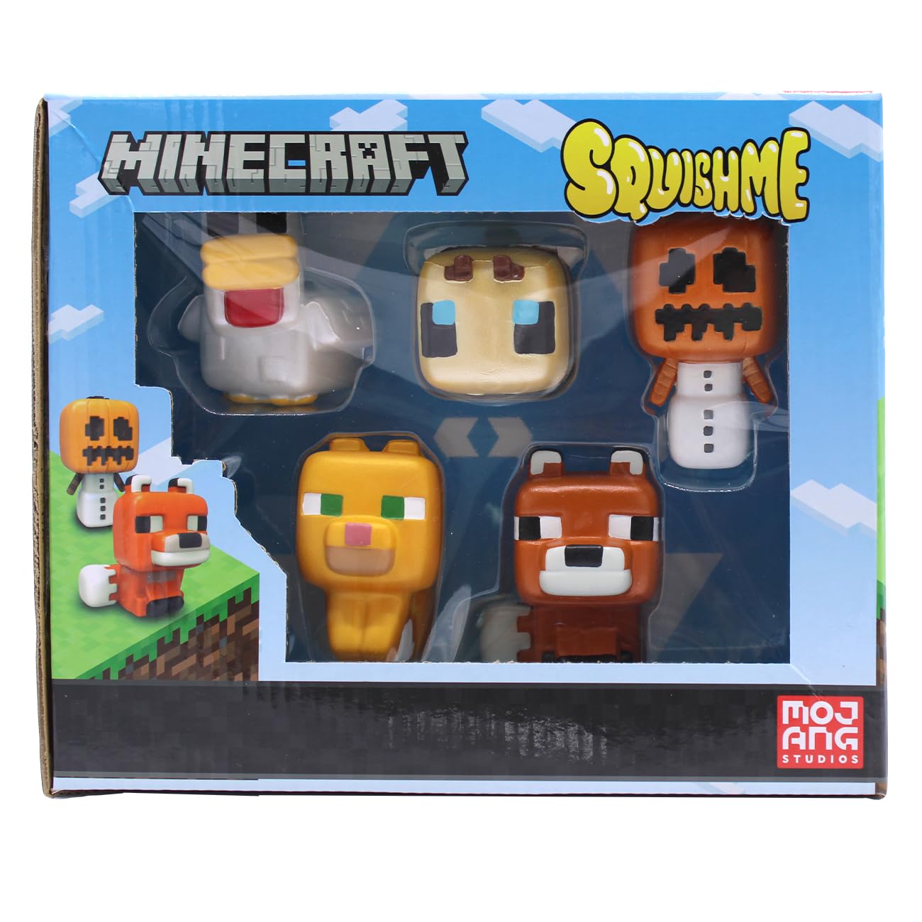 Foto 2 pulgar | Caja De Coleccionista Squishme Minecraft Series 3 | Just Toys Llc - Venta Internacional.