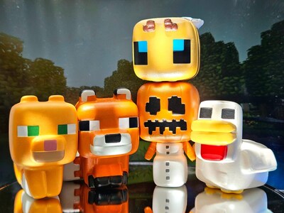 Foto 6 | Caja De Coleccionista Squishme Minecraft Series 3 | Just Toys Llc - Venta Internacional.