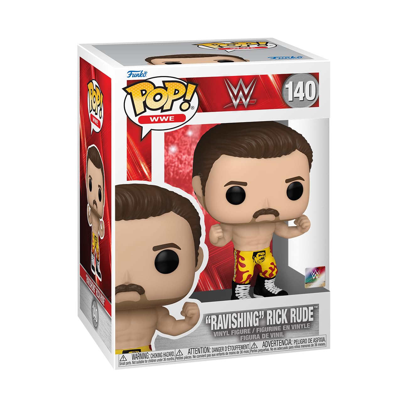 Foto 2 pulgar | Figura De Colección Funko Pop! 60 Aniversario De La Wwe: Rick Rude - Venta Internacional.