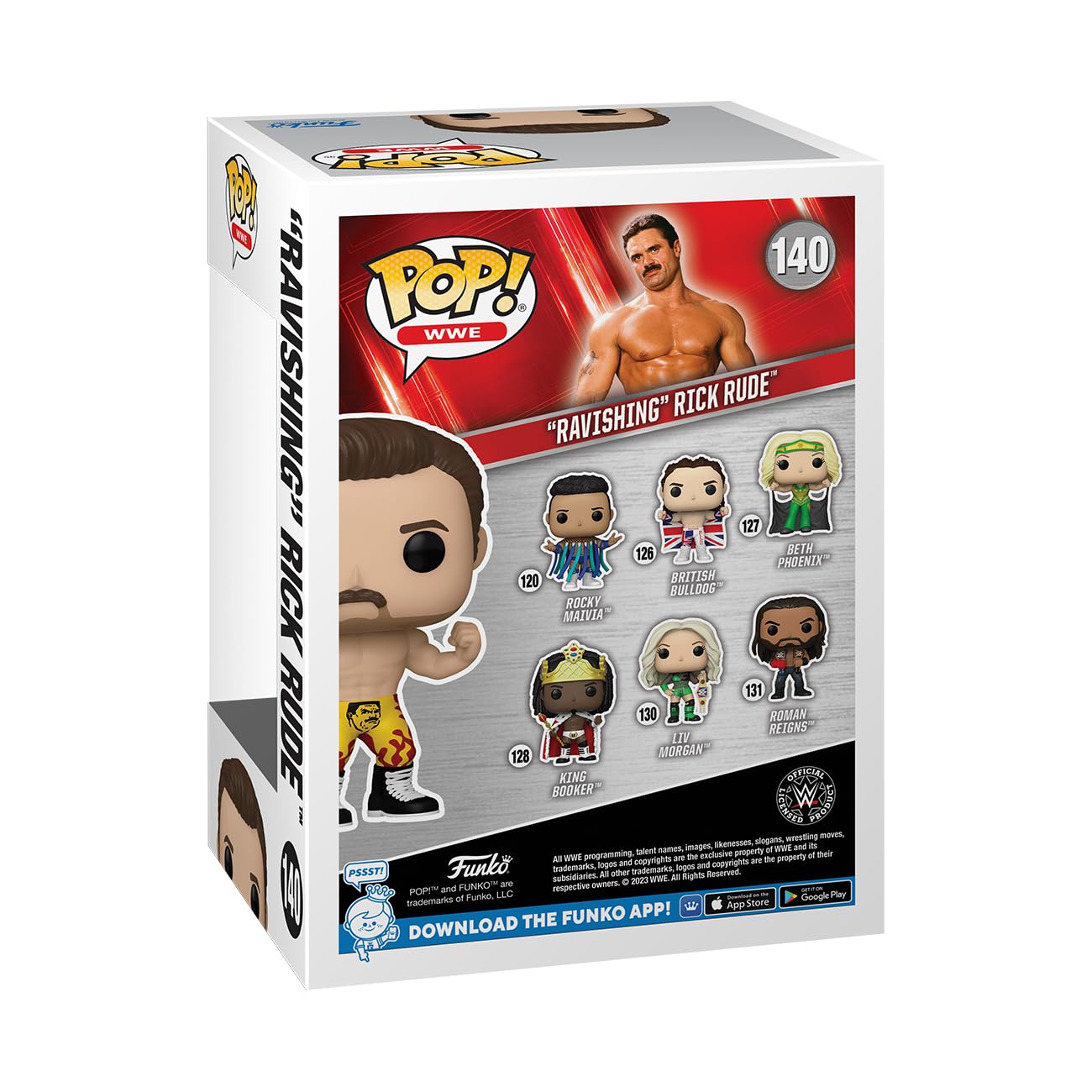 Foto 4 pulgar | Figura De Colección Funko Pop! 60 Aniversario De La Wwe: Rick Rude - Venta Internacional.