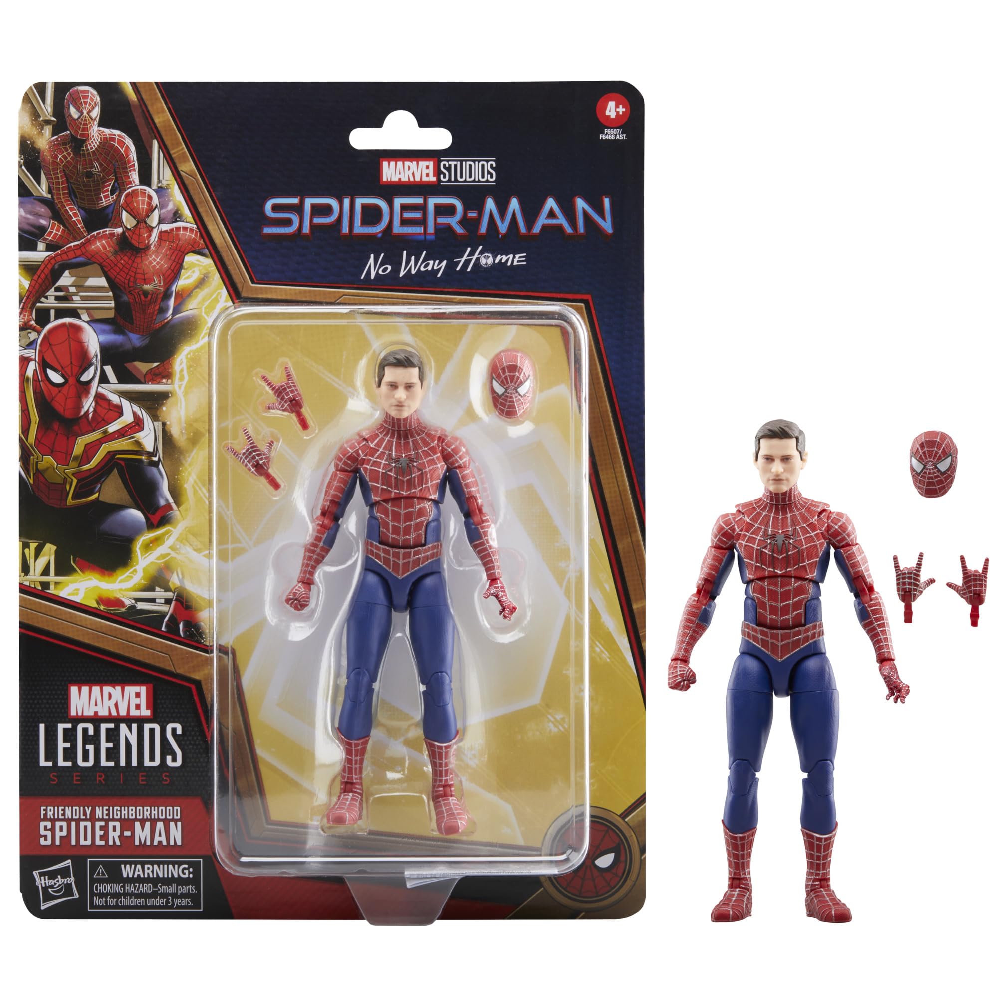 Foto 3 pulgar | Figura De Acción Marvel Legends Friendly Neighborhood Spider-ma - Venta Internacional.