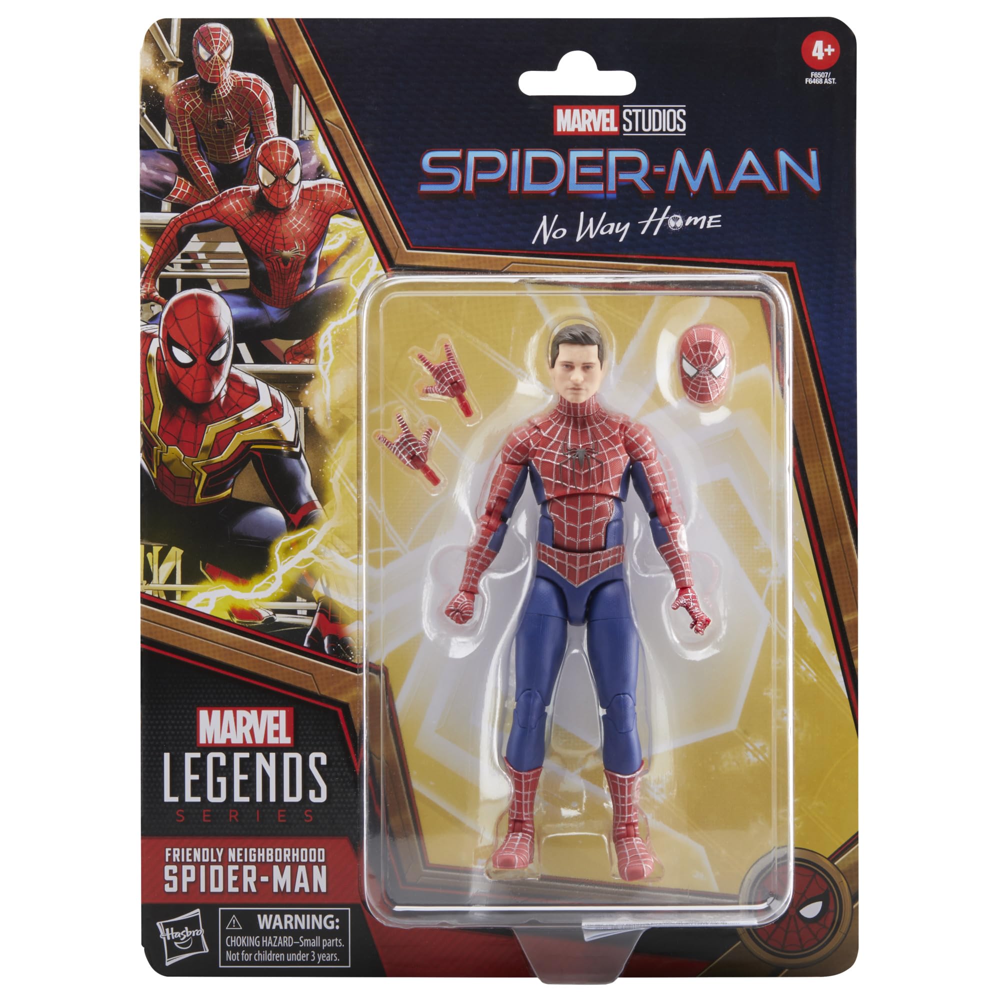 Foto 3 | Figura De Acción Marvel Legends Friendly Neighborhood Spider-ma - Venta Internacional.