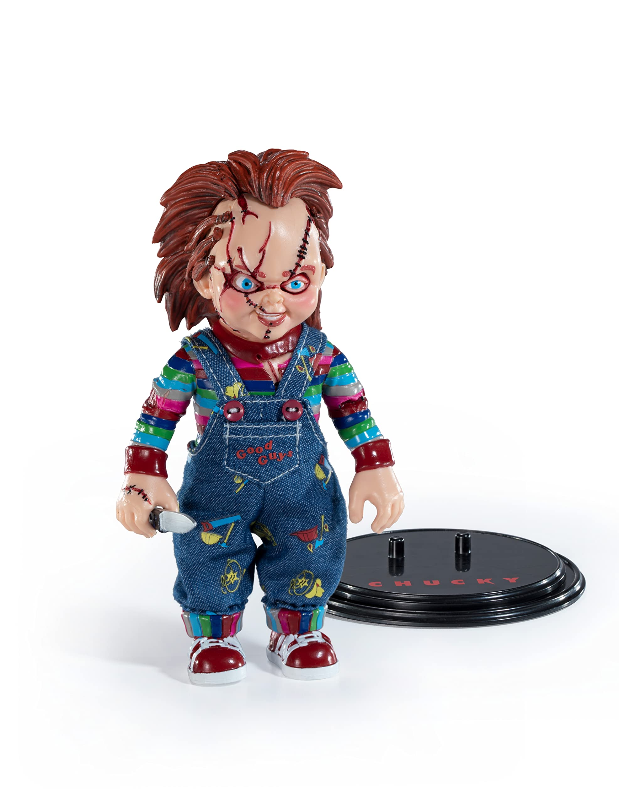 Foto 3 | Figura Bendy Chucky Horror Noble Collection 15 Cm - Venta Internacional.