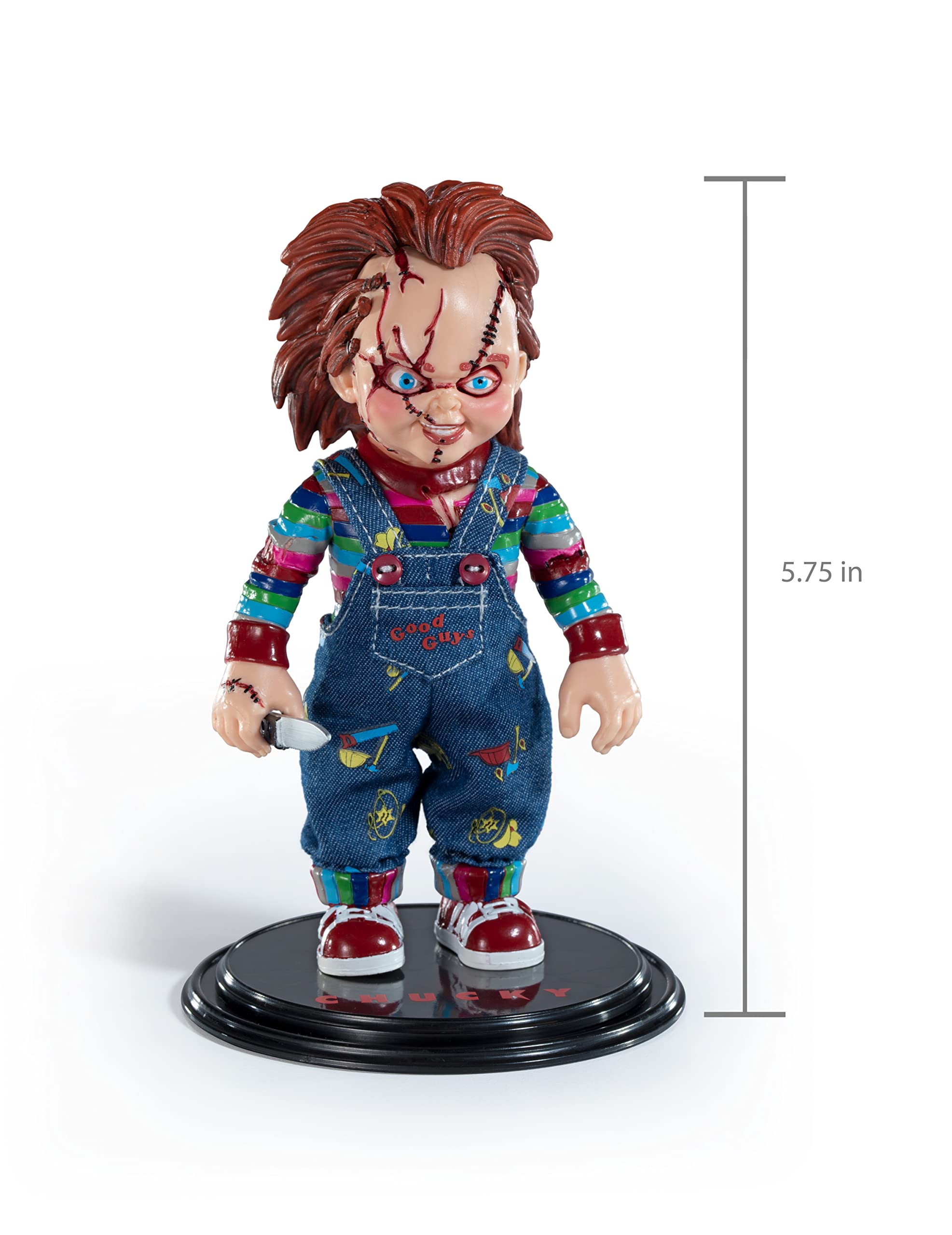 Foto 5 | Figura Bendy Chucky Horror Noble Collection 15 Cm - Venta Internacional.