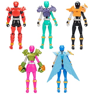 Foto 2 | Figuras De Acción Power Rangers Dino Fury Team Up De 6 Pulgadas - Venta Internacional.
