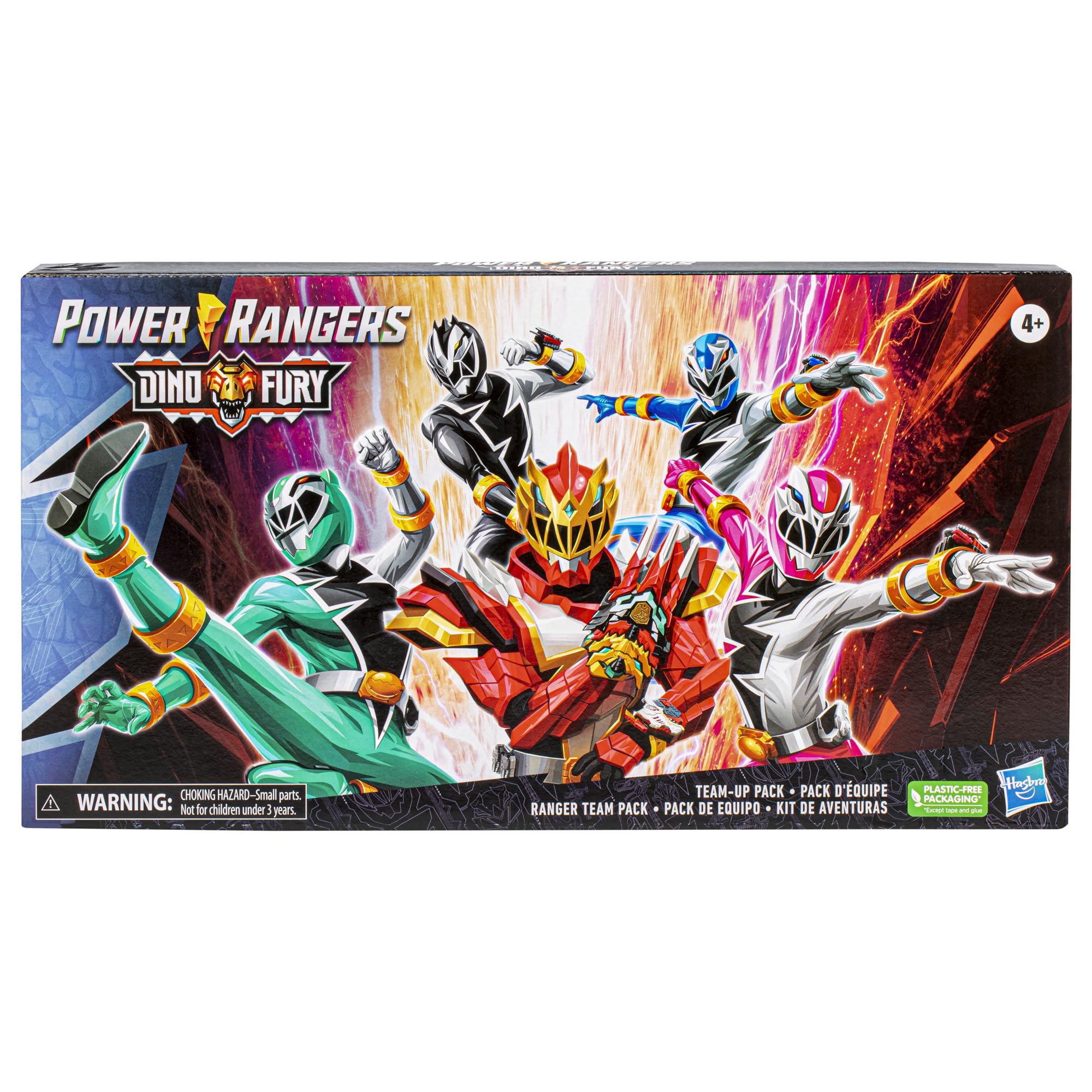 Foto 5 pulgar | Figuras De Acción Power Rangers Dino Fury Team Up De 6 Pulgadas - Venta Internacional.