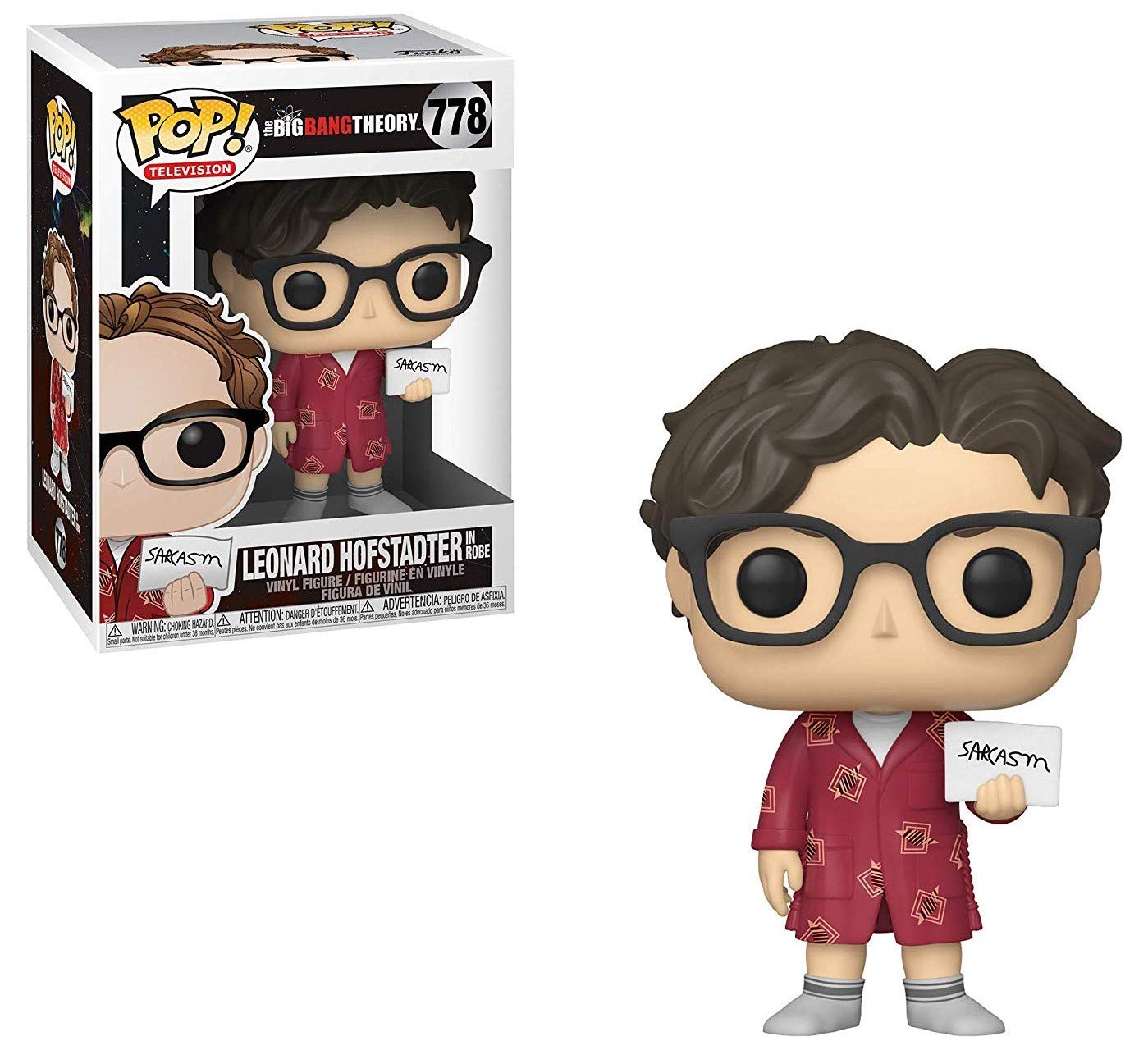 Foto 3 pulgar | Figura De Vinilo Funko Pop Big Bang Theory Leonard Hofstadter - Venta Internacional.