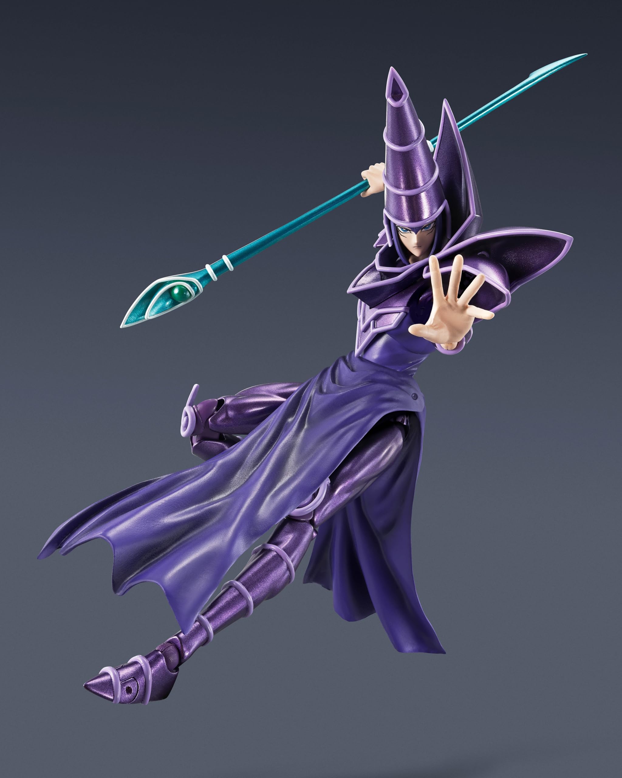 Foto 3 | Figura De Acción Tamashii Nations Yu-gi-oh! Mago Oscuro - Venta Internacional.