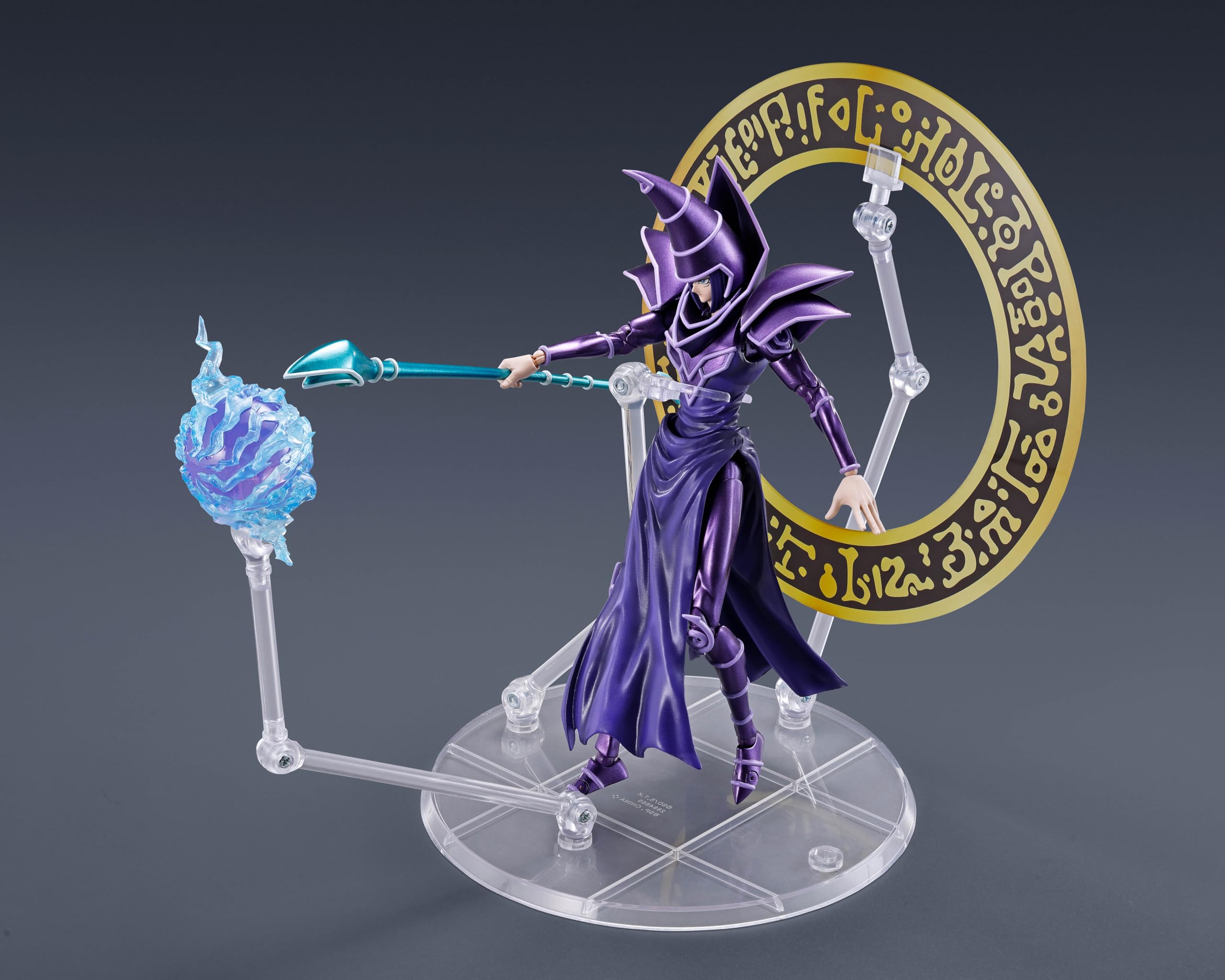 Foto 7 pulgar | Figura De Acción Tamashii Nations Yu-gi-oh! Mago Oscuro - Venta Internacional.