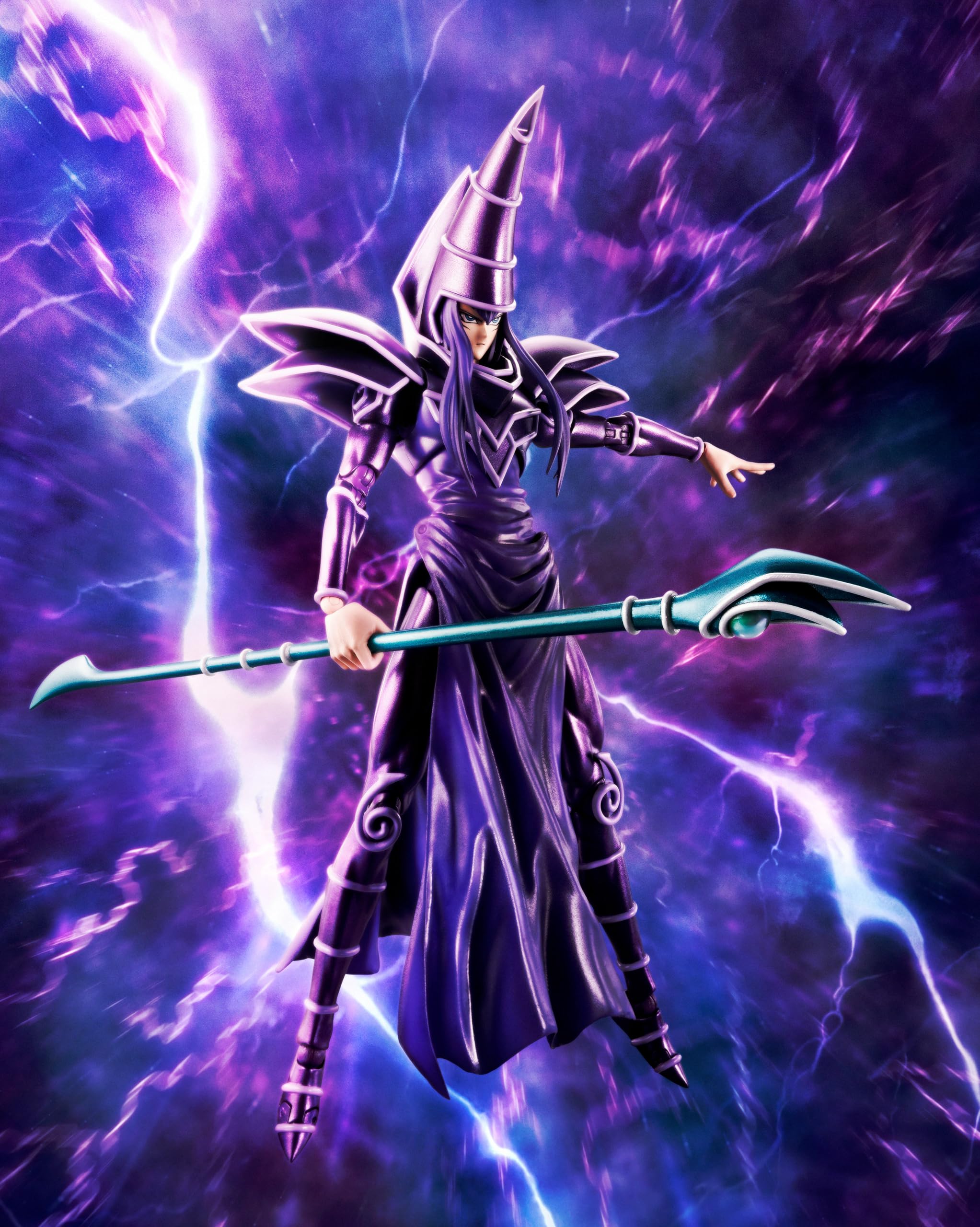 Foto 7 | Figura De Acción Tamashii Nations Yu-gi-oh! Mago Oscuro - Venta Internacional.