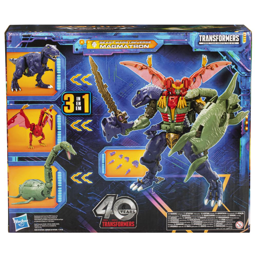Foto 4 pulgar | Figura De Acción Transformers Legacy United Magmatron 25 Cm - Venta Internacional.