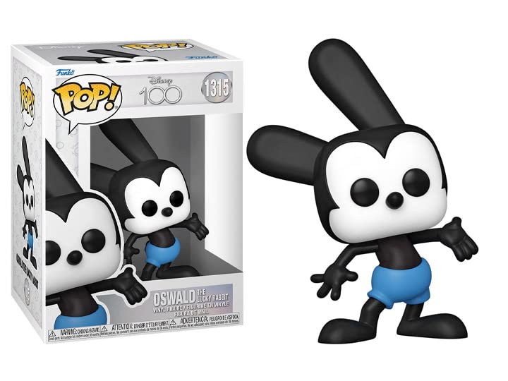 Foto 3 pulgar | Figura De Vinilo Funko Pop Disney 100 Oswald The Lucky Rabbit - Venta Internacional.