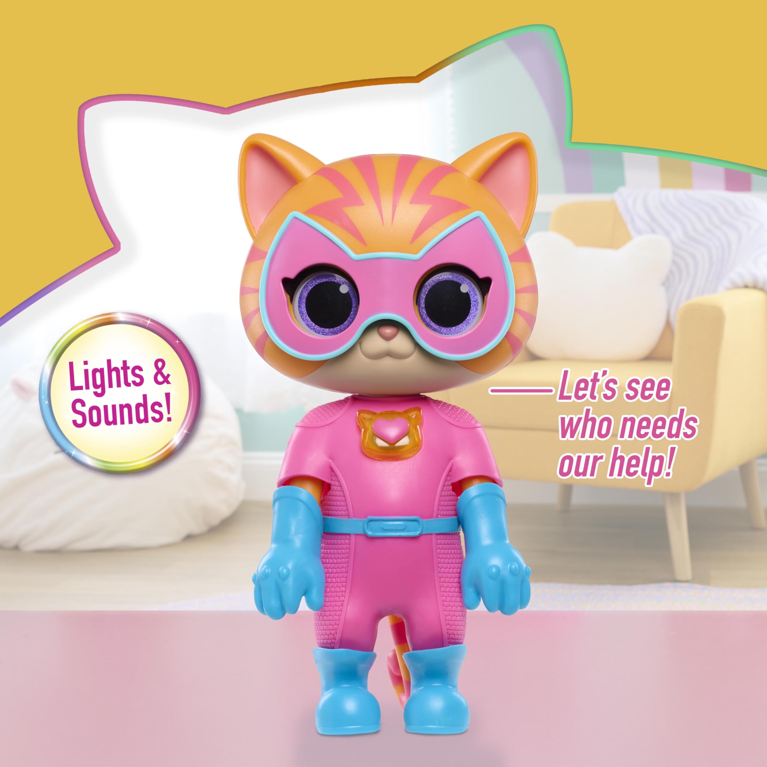 Foto 2 | Juguete Just Play Disney Junior Superkitties Cat-tastic Ginny - Venta Internacional.