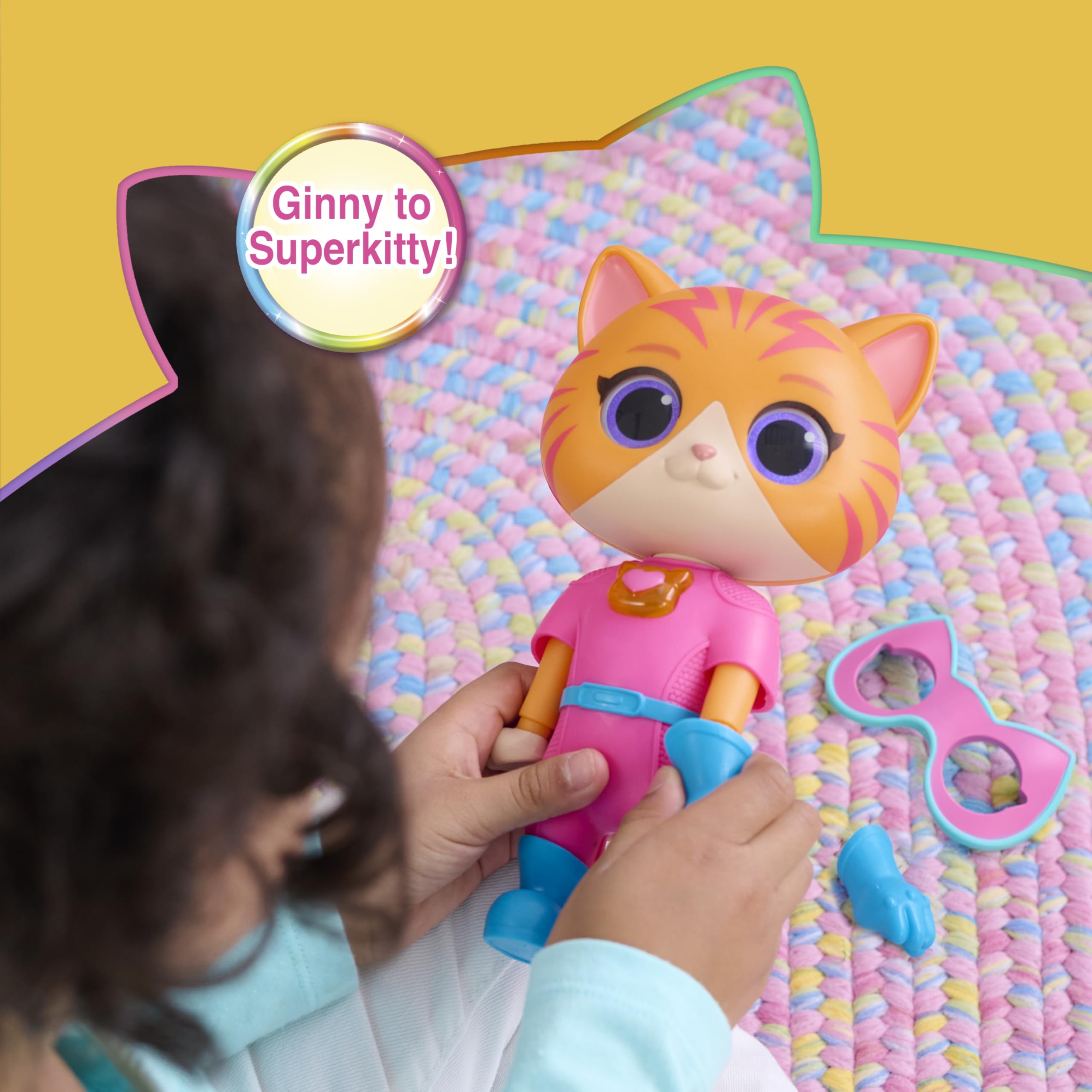 Foto 4 pulgar | Juguete Just Play Disney Junior Superkitties Cat-tastic Ginny - Venta Internacional.