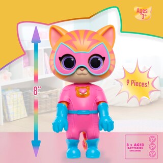 Foto 6 | Juguete Just Play Disney Junior Superkitties Cat-tastic Ginny - Venta Internacional.