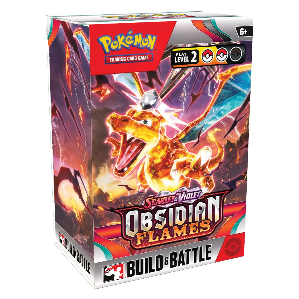 Foto 1 | Juego De Cartas Coleccionables Pokemon Scarlet & Violet Obsidian Flames - Venta Internacional.