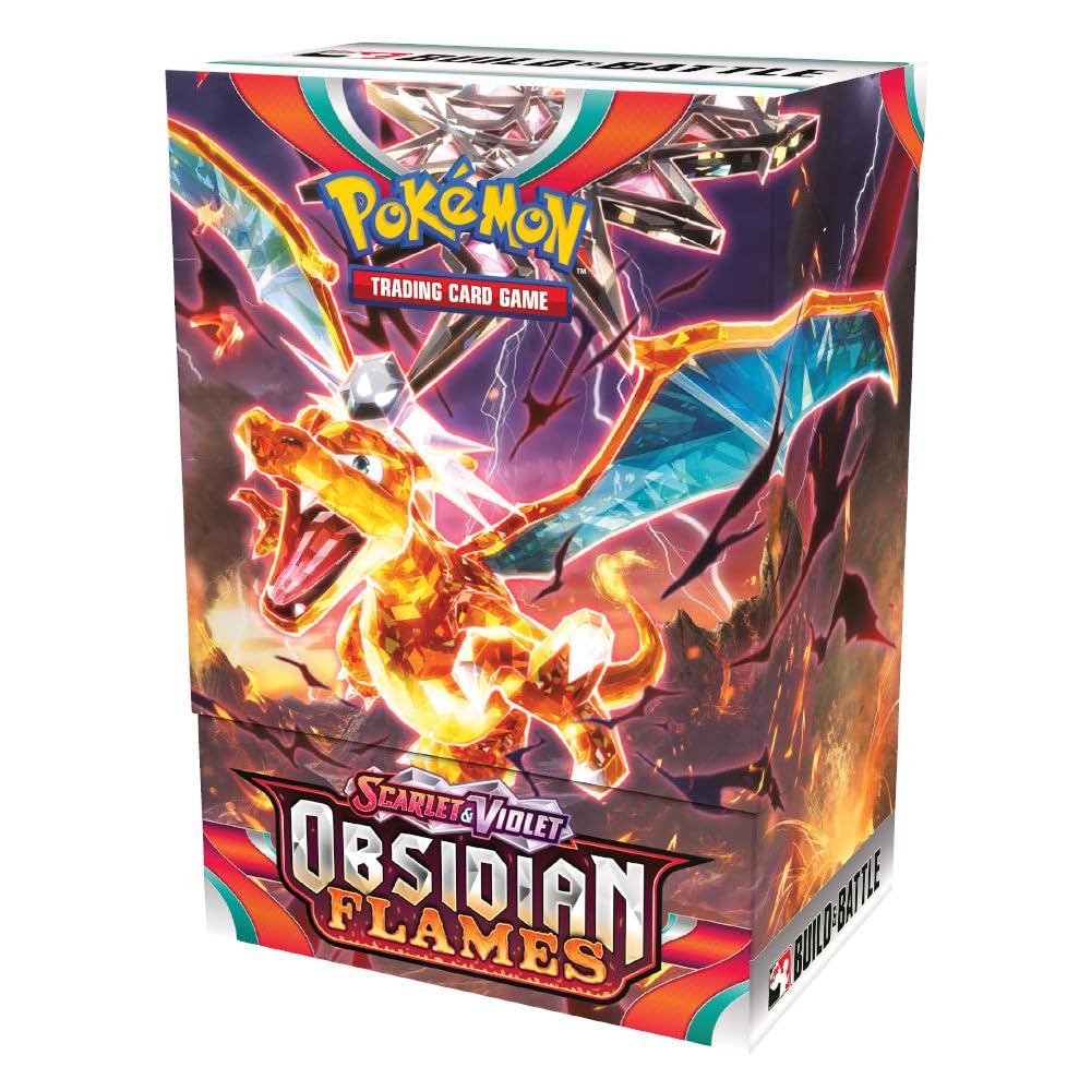 Foto 3 pulgar | Juego De Cartas Coleccionables Pokemon Scarlet & Violet Obsidian Flames - Venta Internacional.