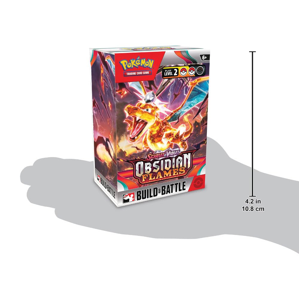 Foto 5 pulgar | Juego De Cartas Coleccionables Pokemon Scarlet & Violet Obsidian Flames - Venta Internacional.