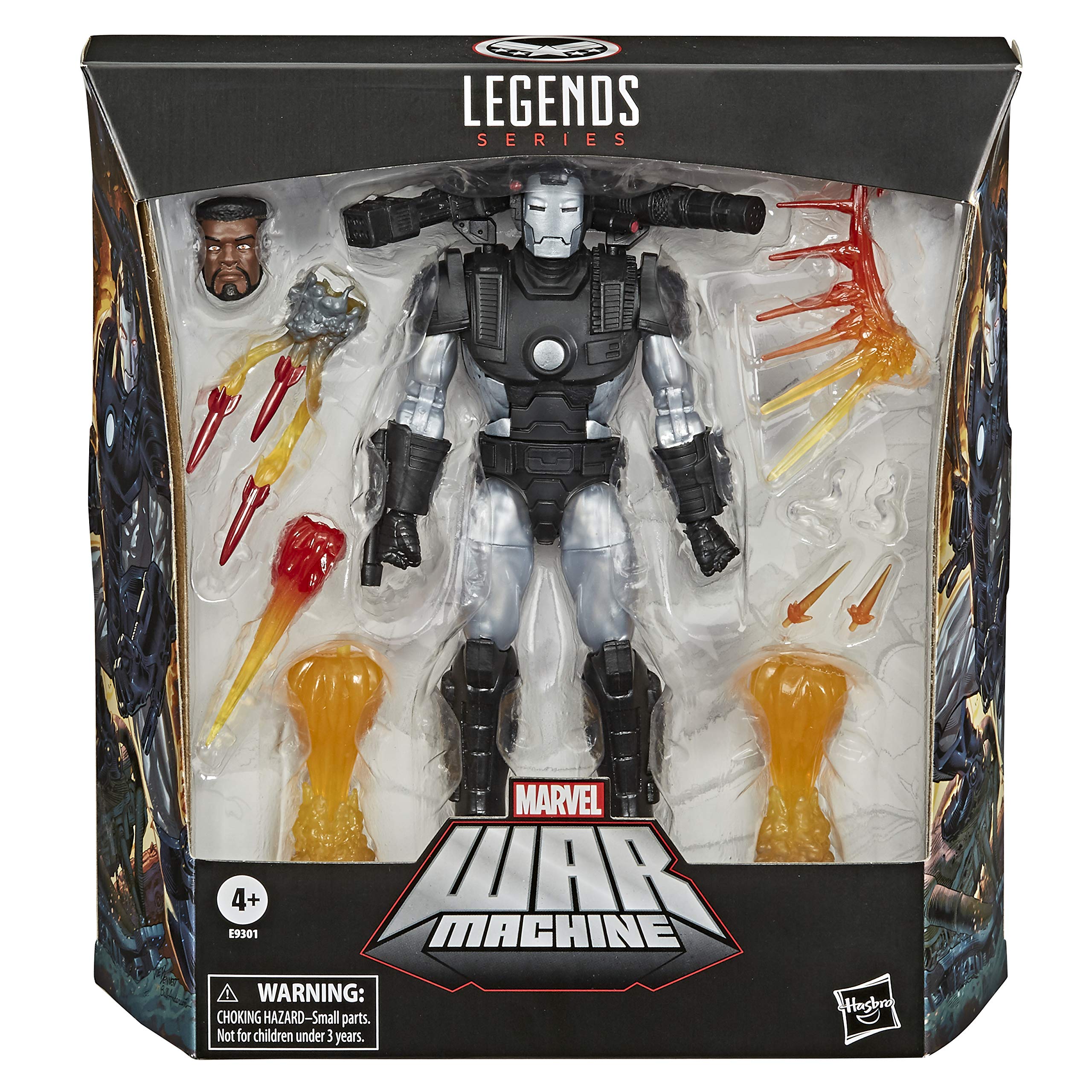 Foto 3 pulgar | Figura De Acción Marvel Hasbro Legends Series War Machine 15 Cm - Venta Internacional.
