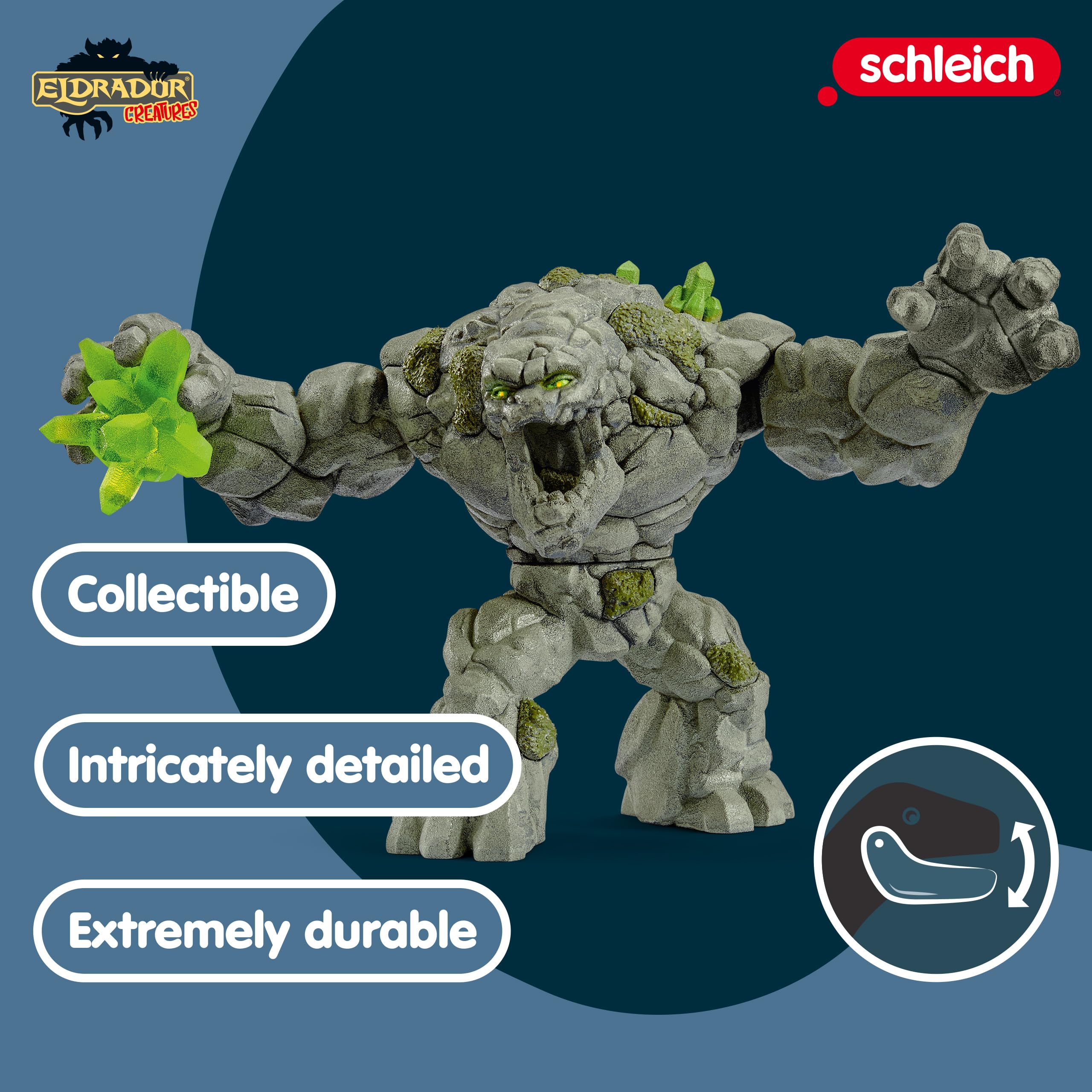 Foto 4 pulgar | Toy Schleich Eldrador Creatures Stone Monster Para Niños Mayores De 7 Años - Venta Internacional.