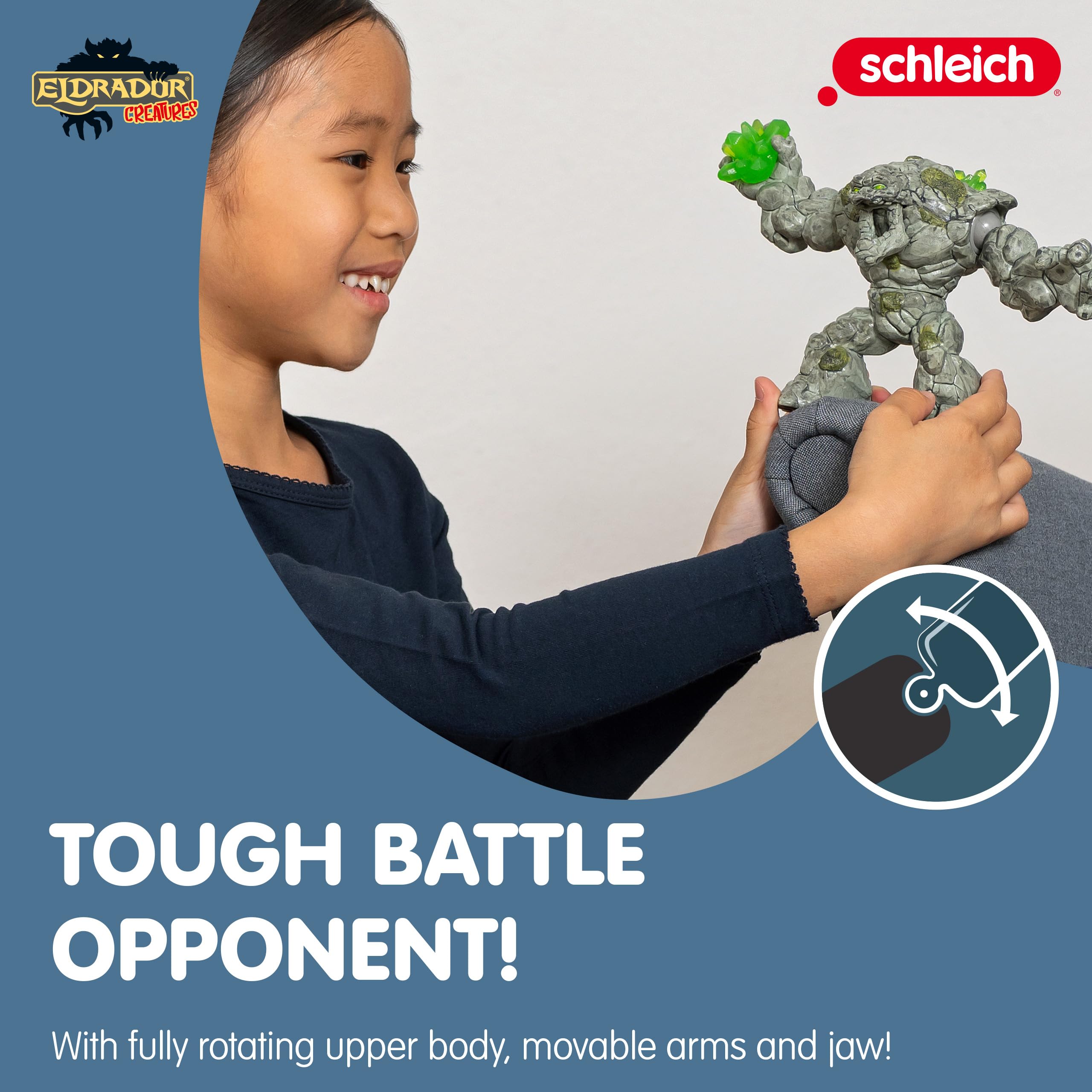 Foto 5 pulgar | Toy Schleich Eldrador Creatures Stone Monster Para Niños Mayores De 7 Años - Venta Internacional.