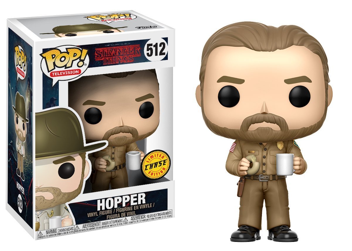 Foto 3 pulgar | Figura De Vinilo Funko Pop Stranger Things Chief Hopper - Venta Internacional.