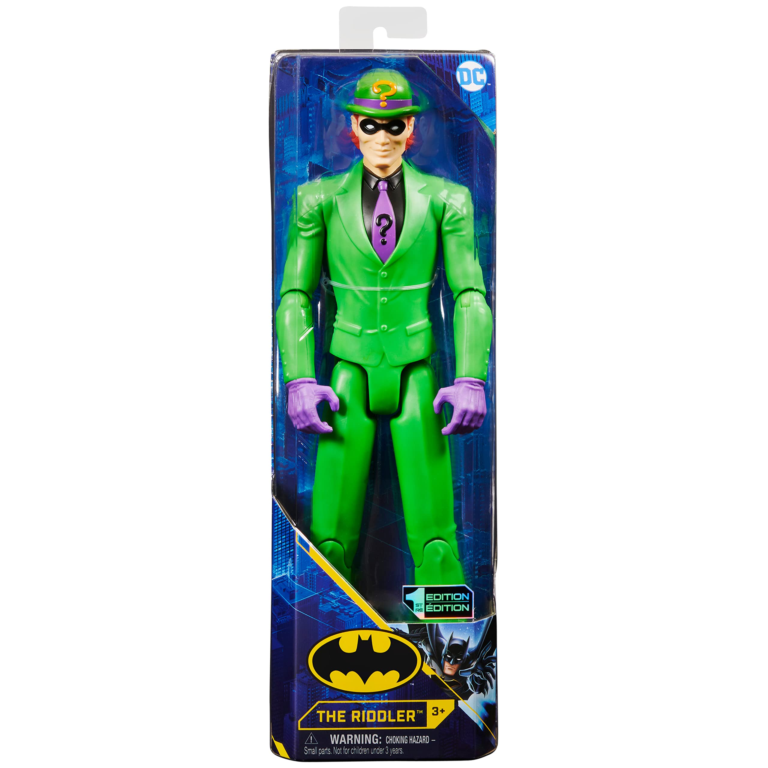 Foto 3 pulgar | Figura De Acción Batman The Riddler De Dc Comics, 30 Cm, Niños Mayores De 3 Años - Venta Internacional.