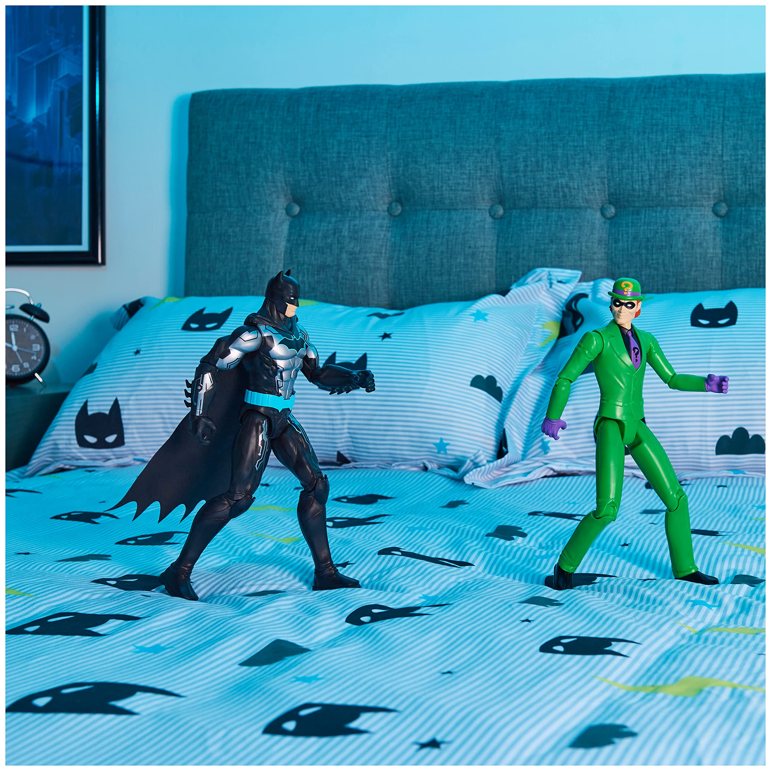 Foto 6 | Figura De Acción Batman The Riddler De Dc Comics, 30 Cm, Niños Mayores De 3 Años - Venta Internacional.