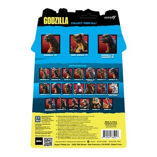 Foto 3 | Figura De Acción Super7 Toho Reaction Godzilla 1964, 9,5 Cm - Venta Internacional.